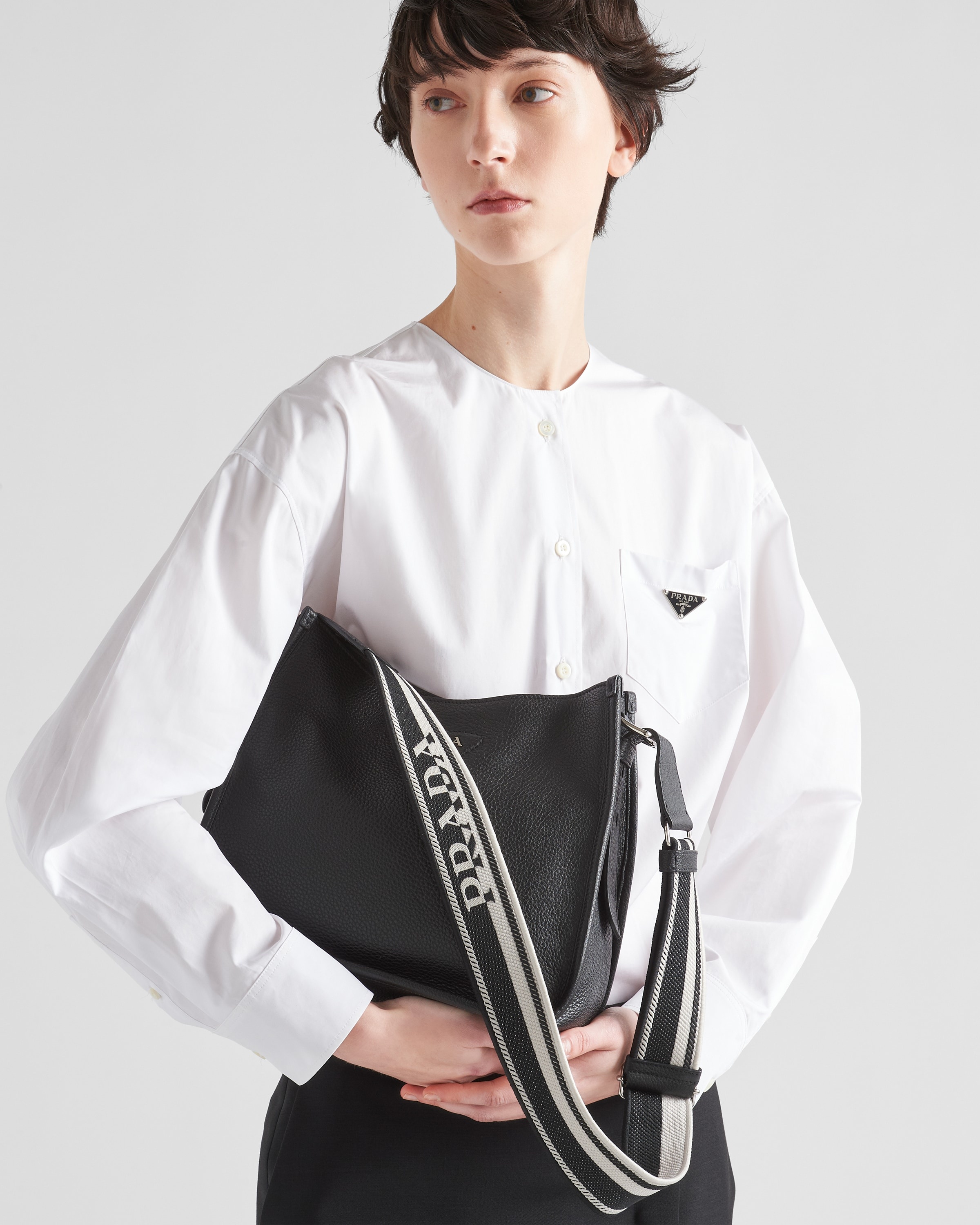 Leather hobo bag - 2