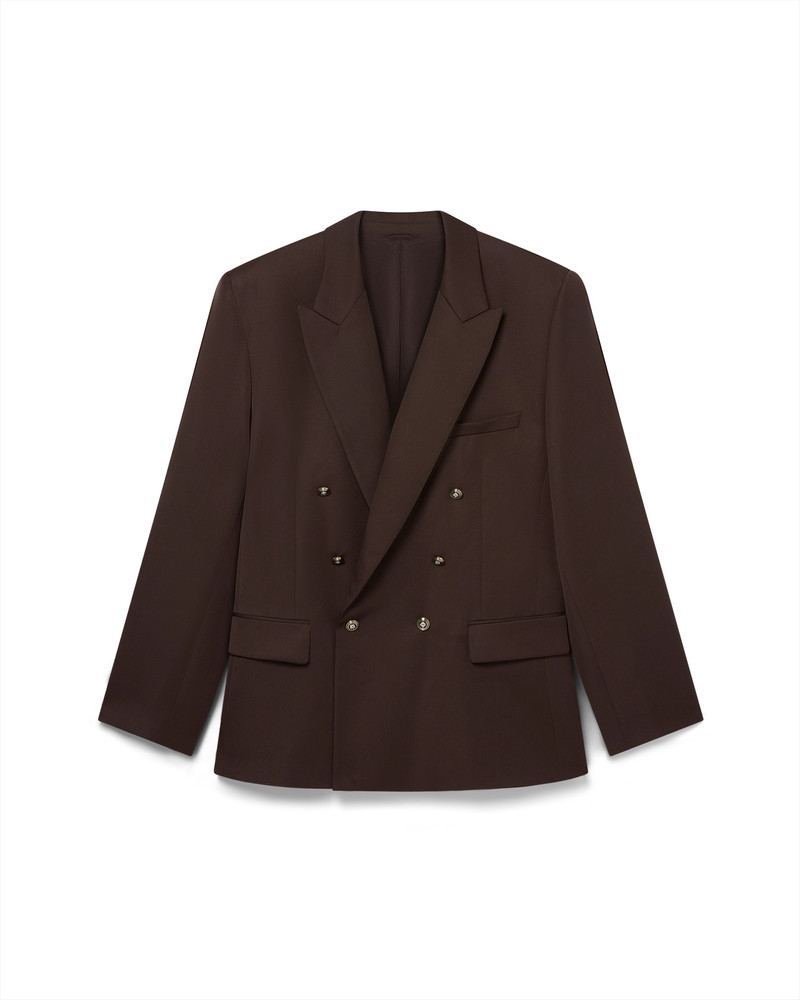 Double Breasted Wool Jacket | Casablanca Paris 1