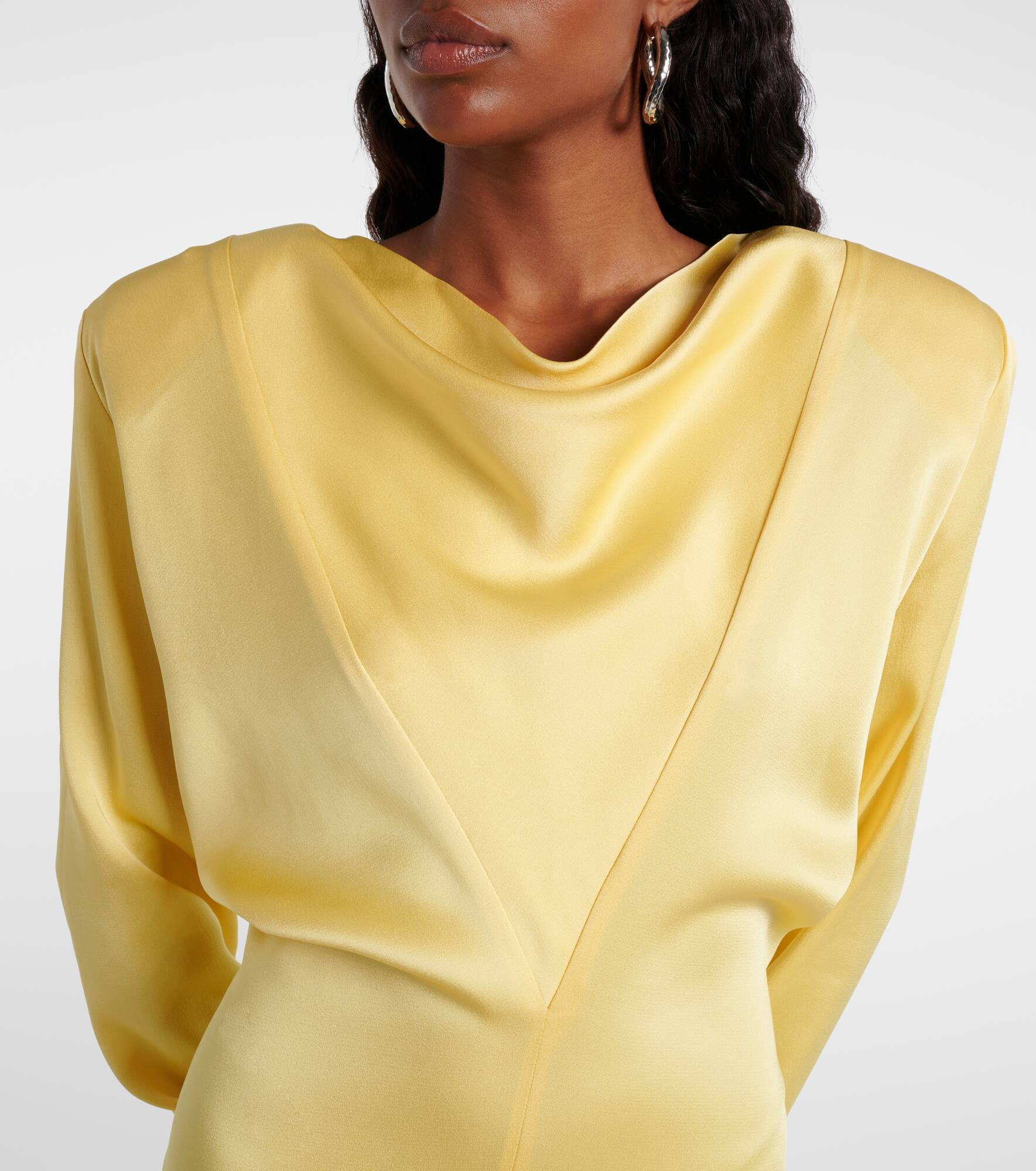 Satin gown - 4