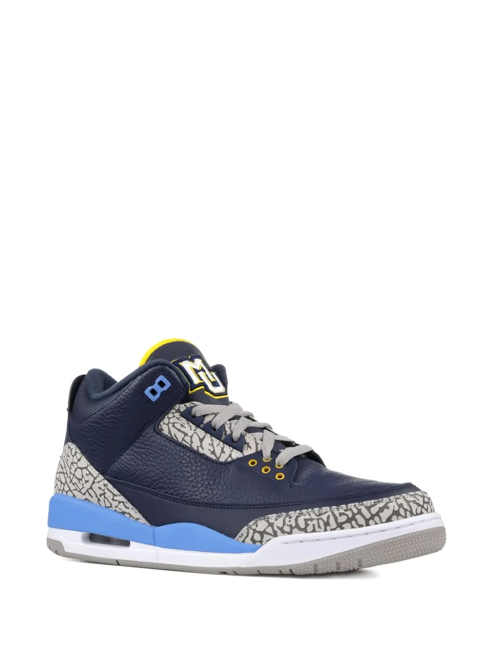 Jordan 3 Marquette PE lace-up sneakers - 1