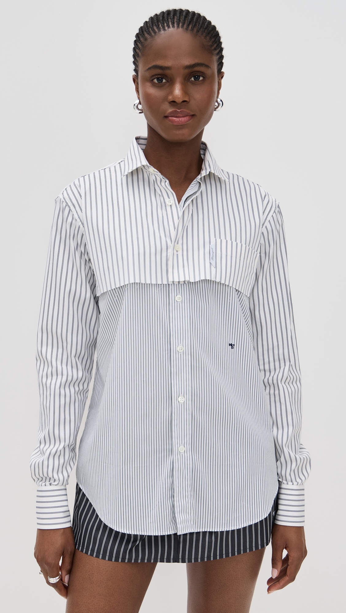 Long Sleeve Layered Shirt - 6