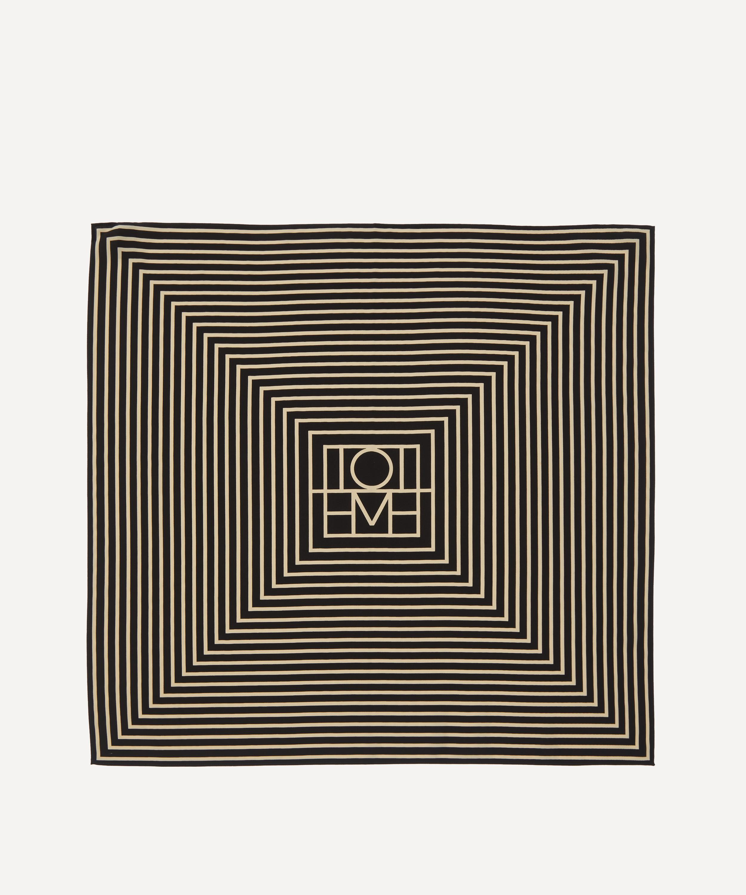 Signature Monogram Silk Scarf - 2