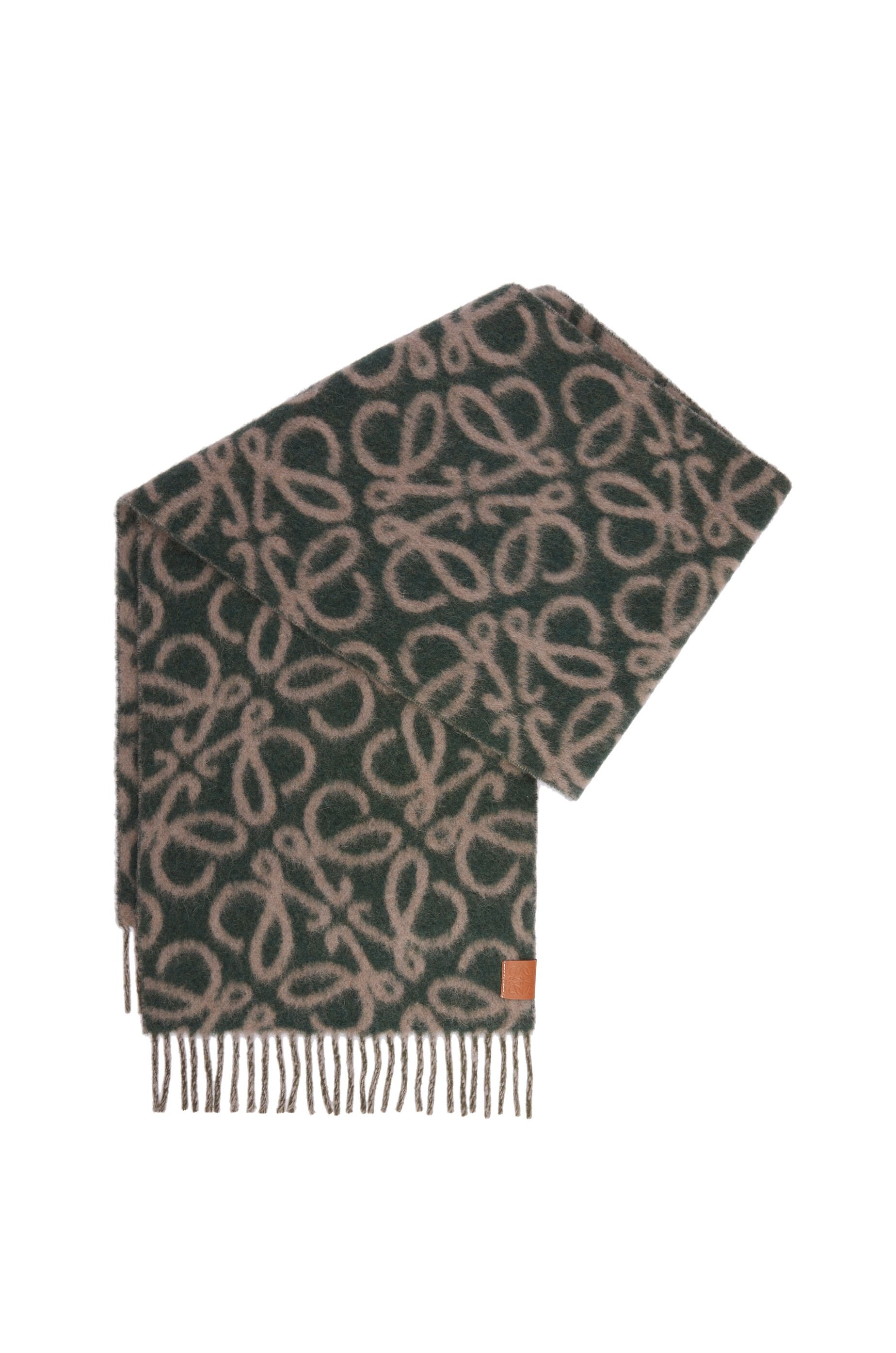 Anagram scarf in alpaca and wool - 4
