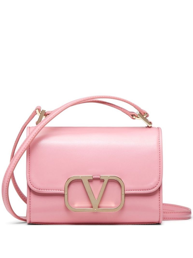 Valentino Garavani Pink Signature VLogo Chain Bag