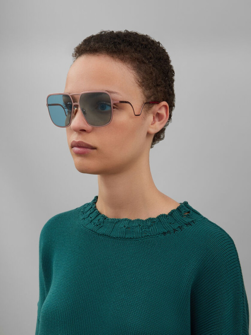 Marni HA LONG BAY METAL SUNGLASSES outlook