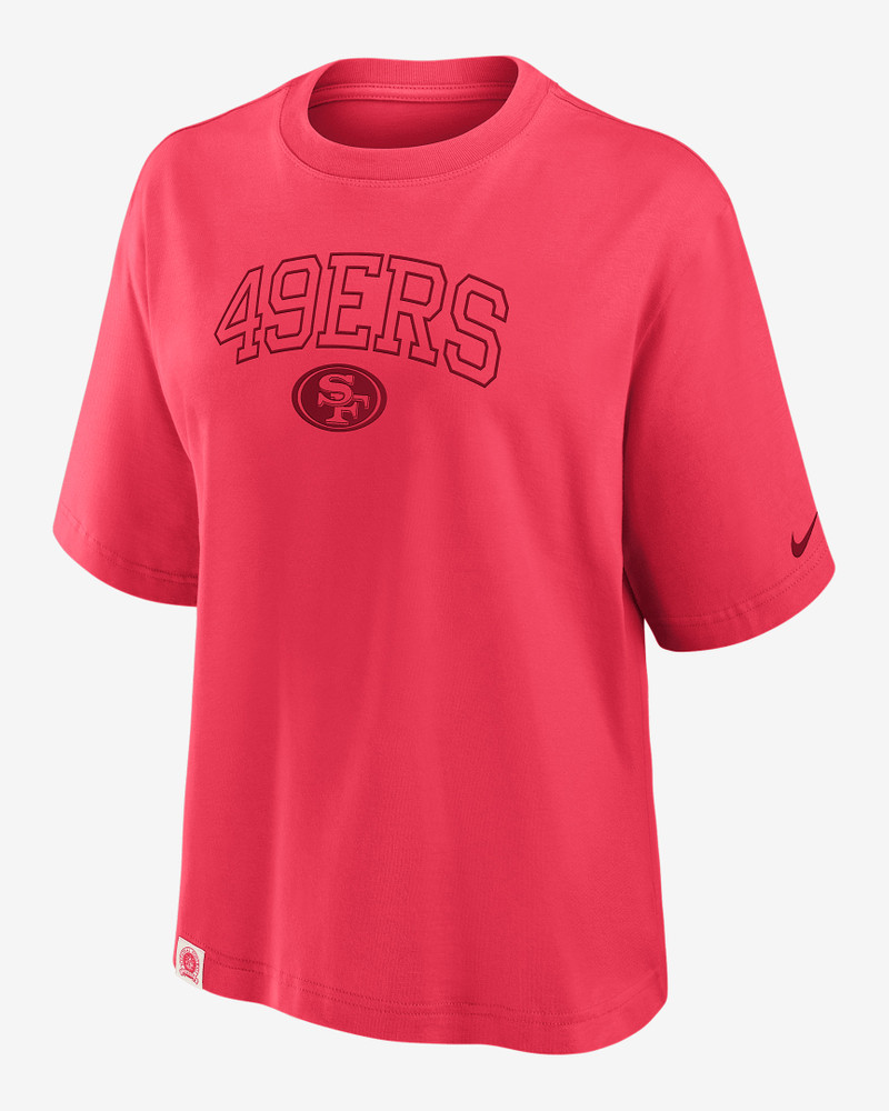 San Francisco 49ers Arch Boxy Women's Nike NFL T-Shirt 1