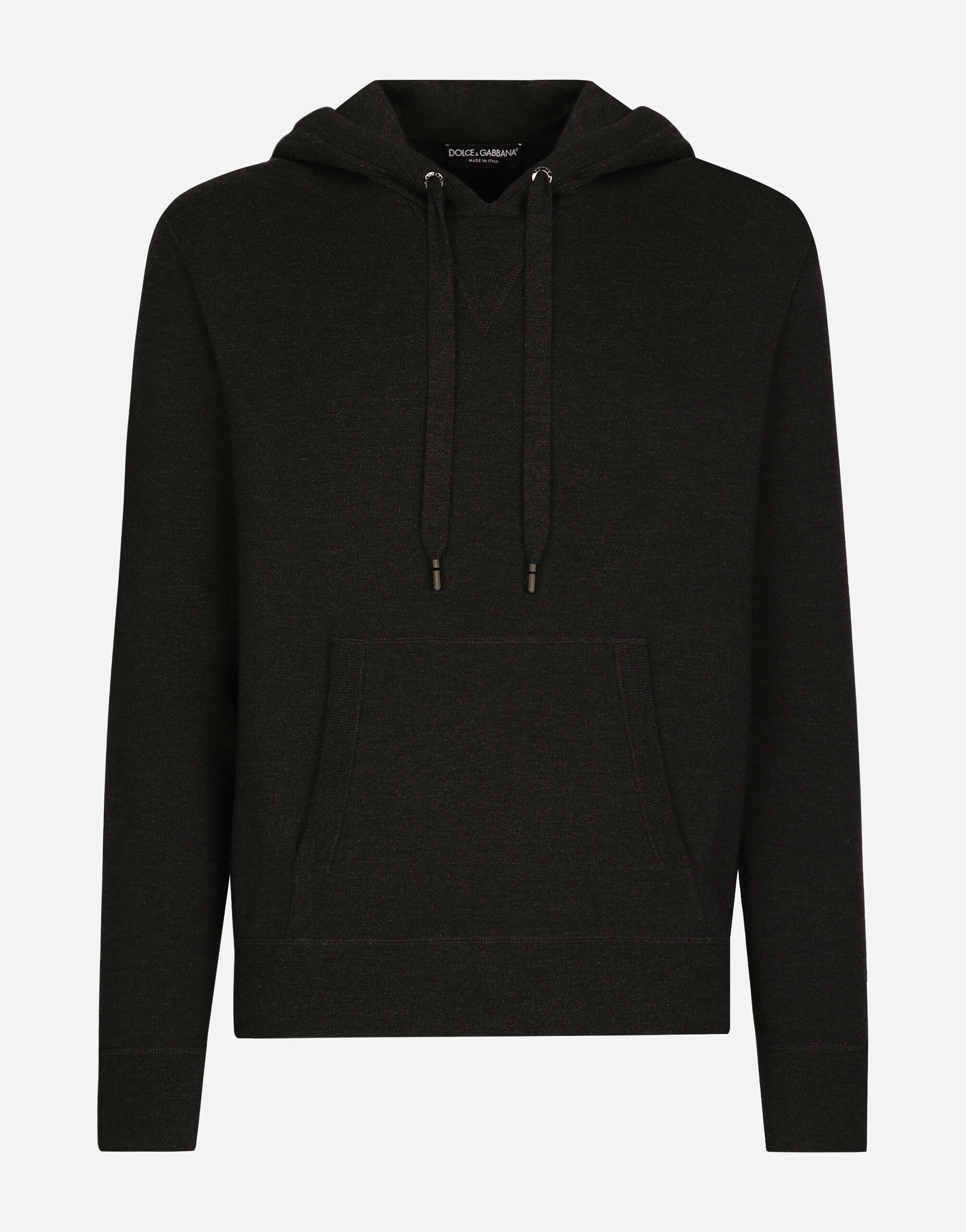 Cashmere-blend hoodie - 1