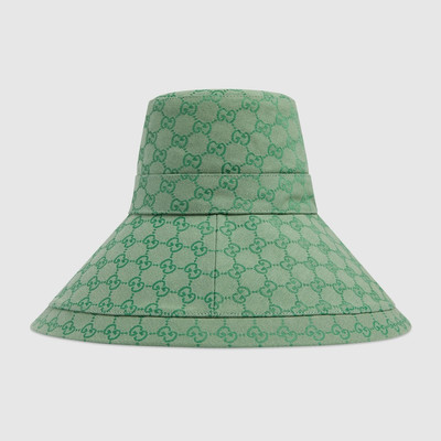 GUCCI GG canvas wide brim hat outlook