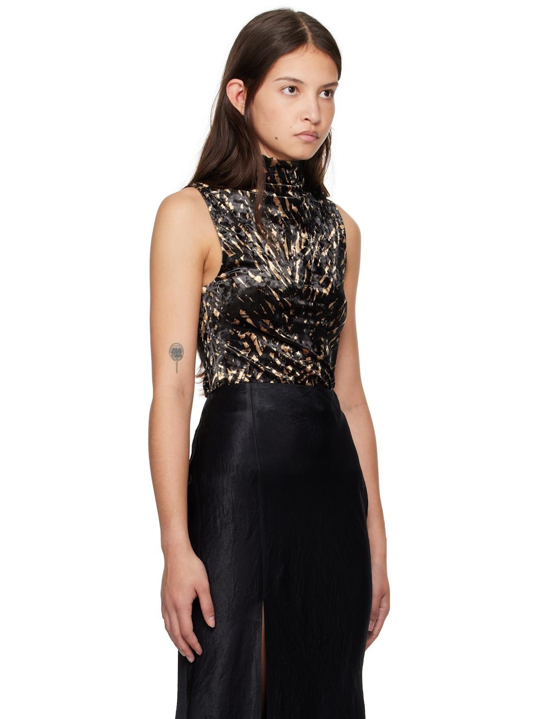 Black & Brown Annyka Turtleneck - 2