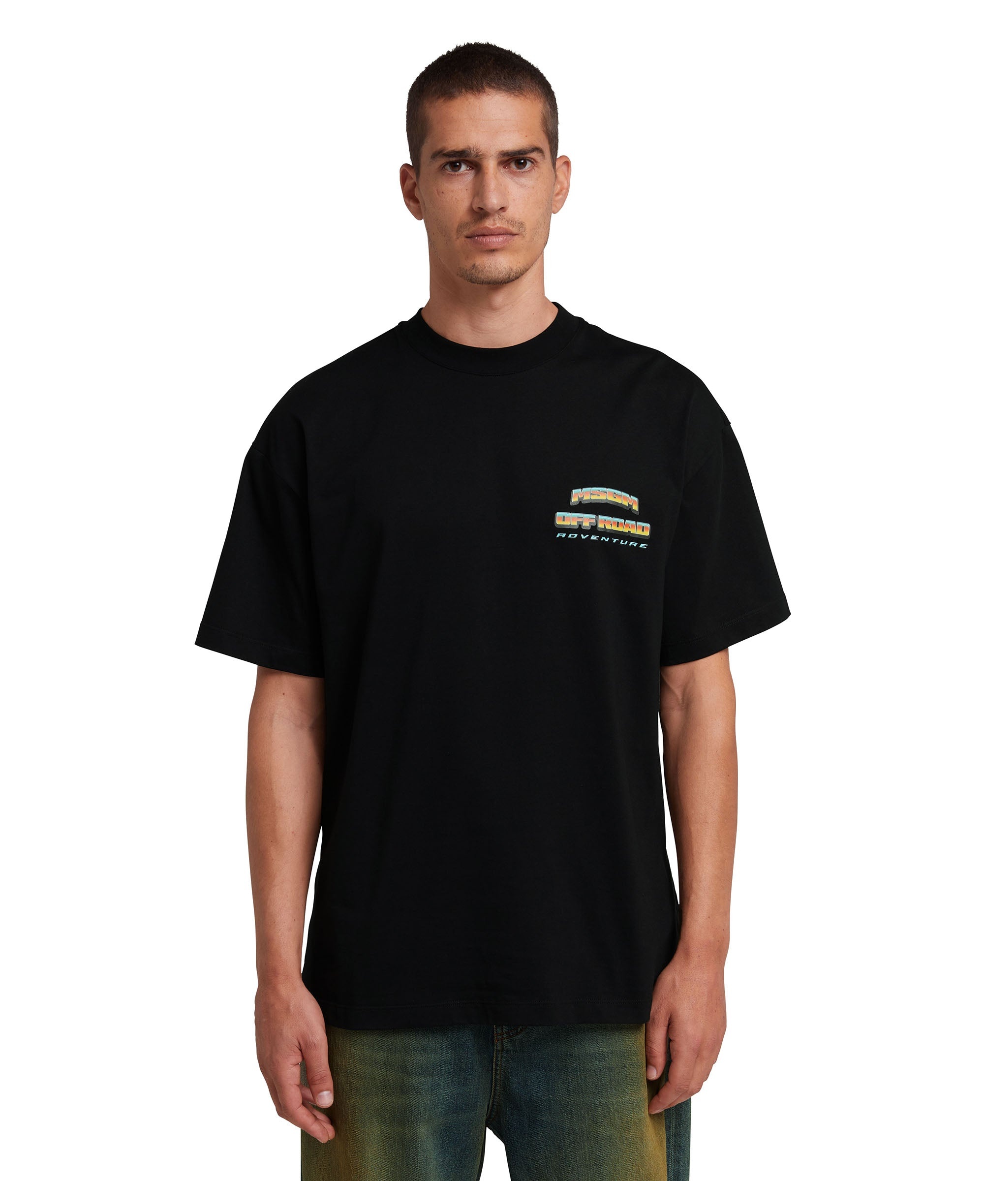 T-Shirt with "Off road adventure" graphic - 2