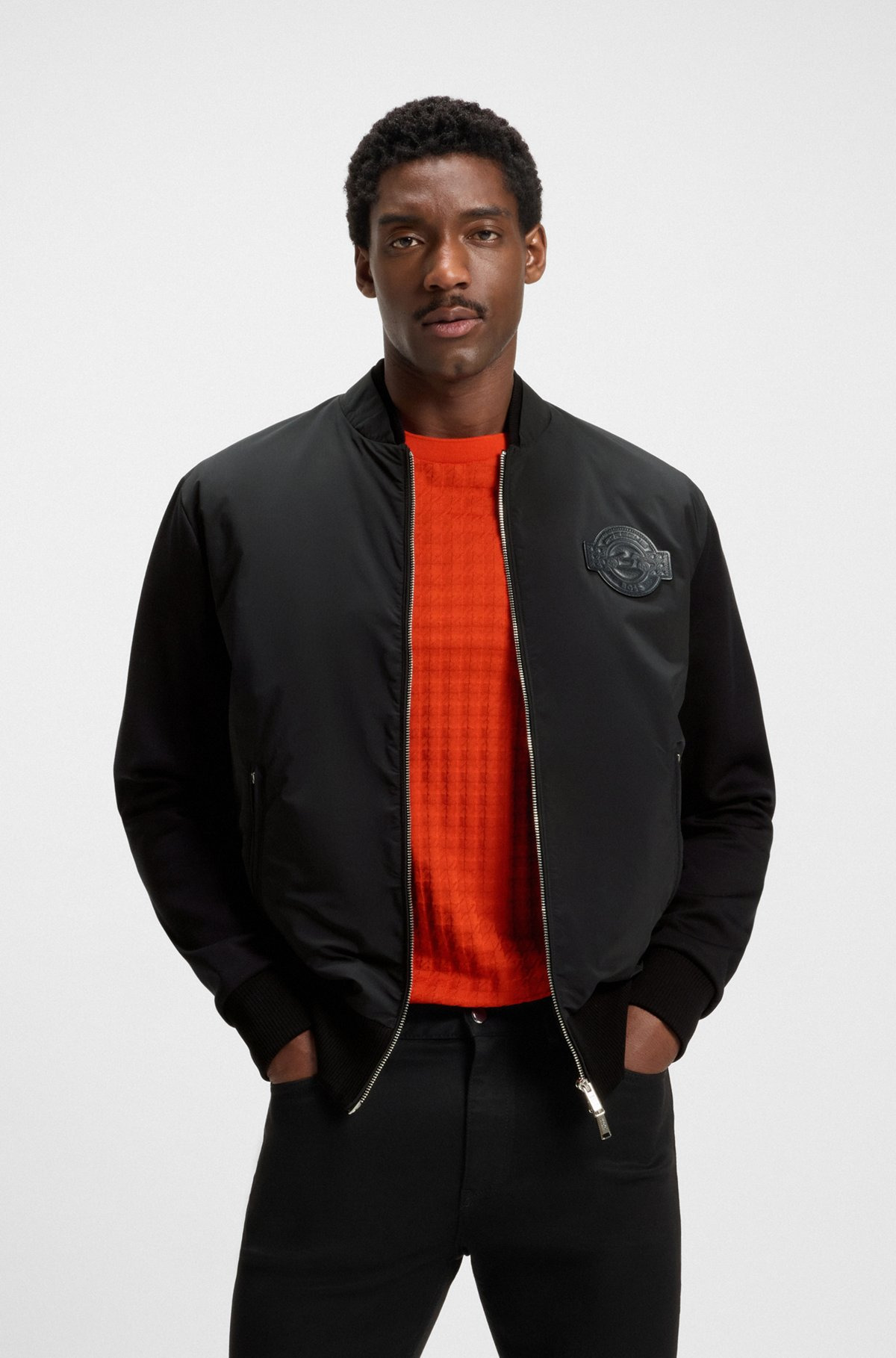 PORSCHE X BOSS JACKET IN JERSEY - 2