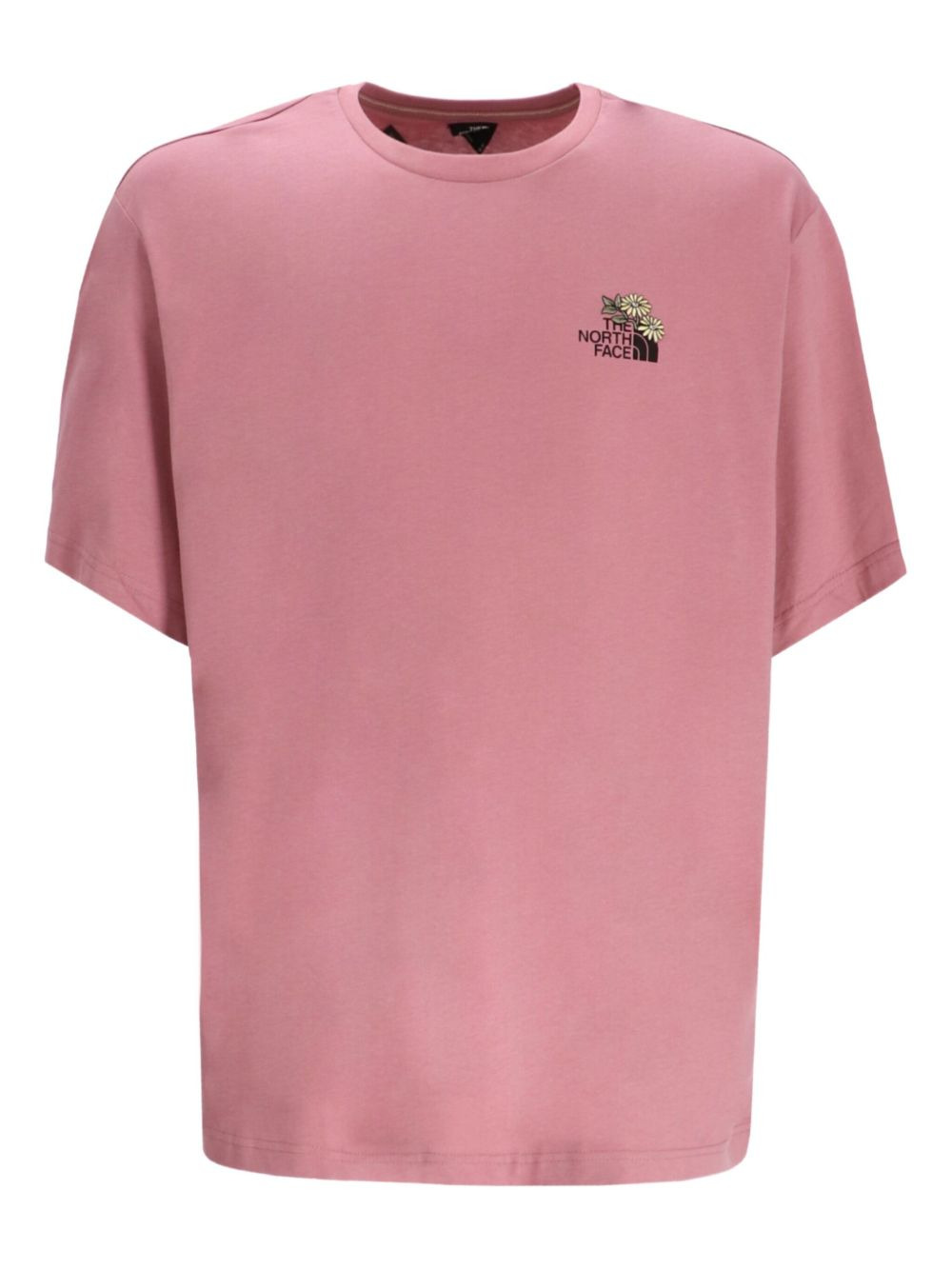embroidered cotton T-shirt - 1