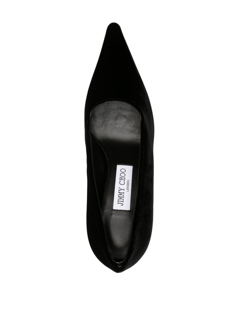 Ixia 95mm velvet pumps - 4