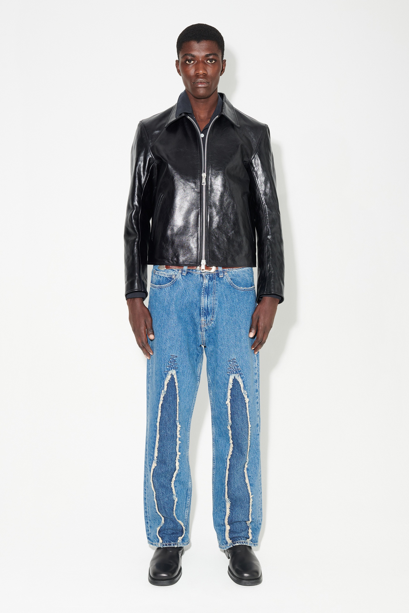 Third Cut Slash Denim - 2