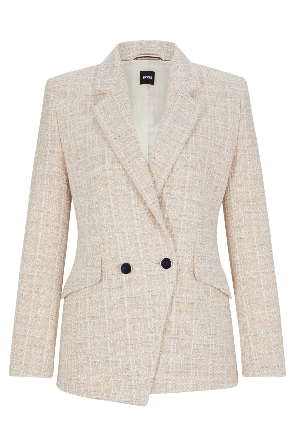 REGULAR-FIT JACKET IN TWEED - 1