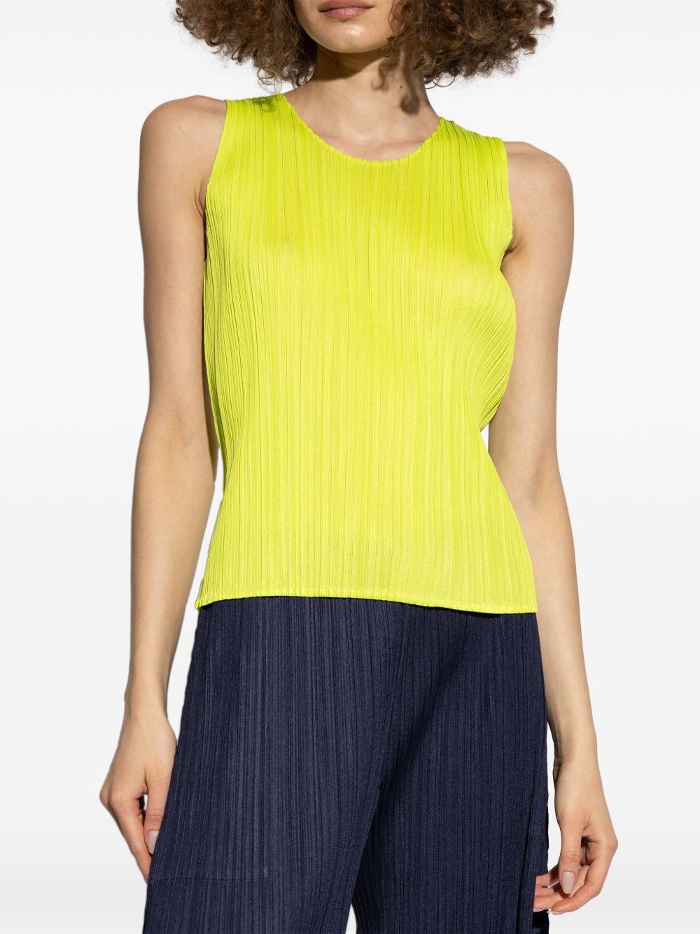 pleated tank top - 3