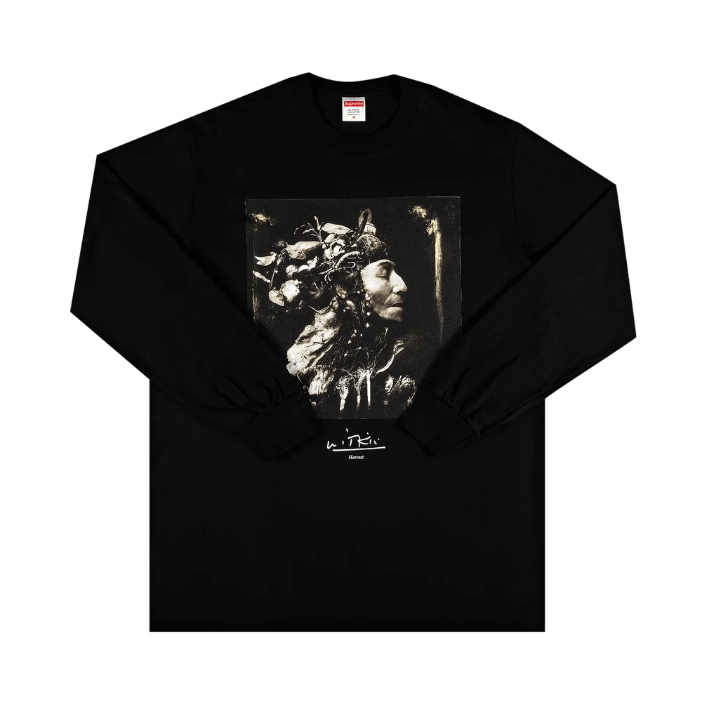 Supreme x Joel-Peter Witkin Harvest Long-Sleeve Tee 'Black' - 1