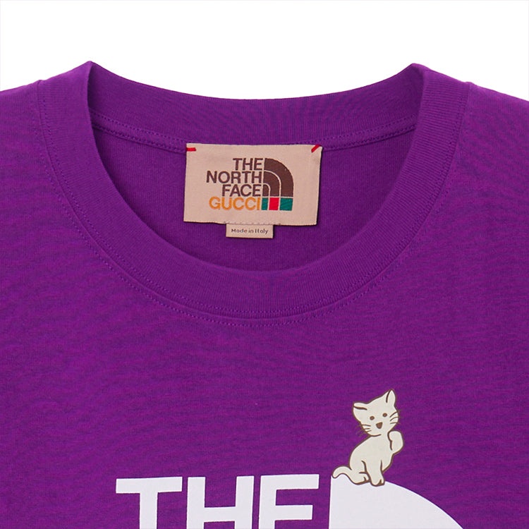 Gucci x THE NORTH FACE Logo Tee 'Purple' 616036-XJDRD-5137 - 6