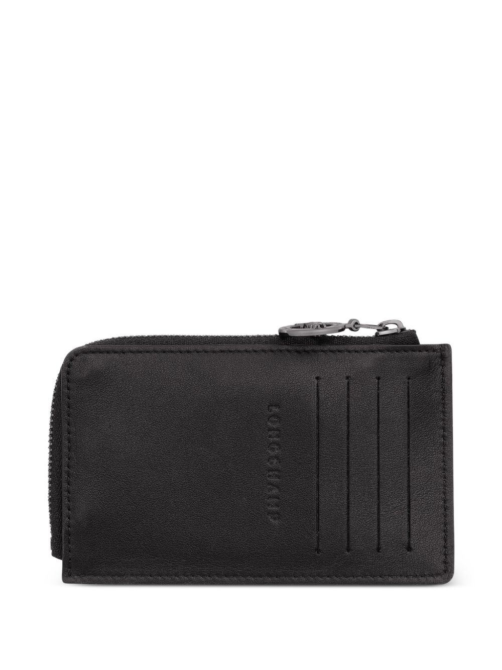 Le Pliage embossed leather cardholder - 2
