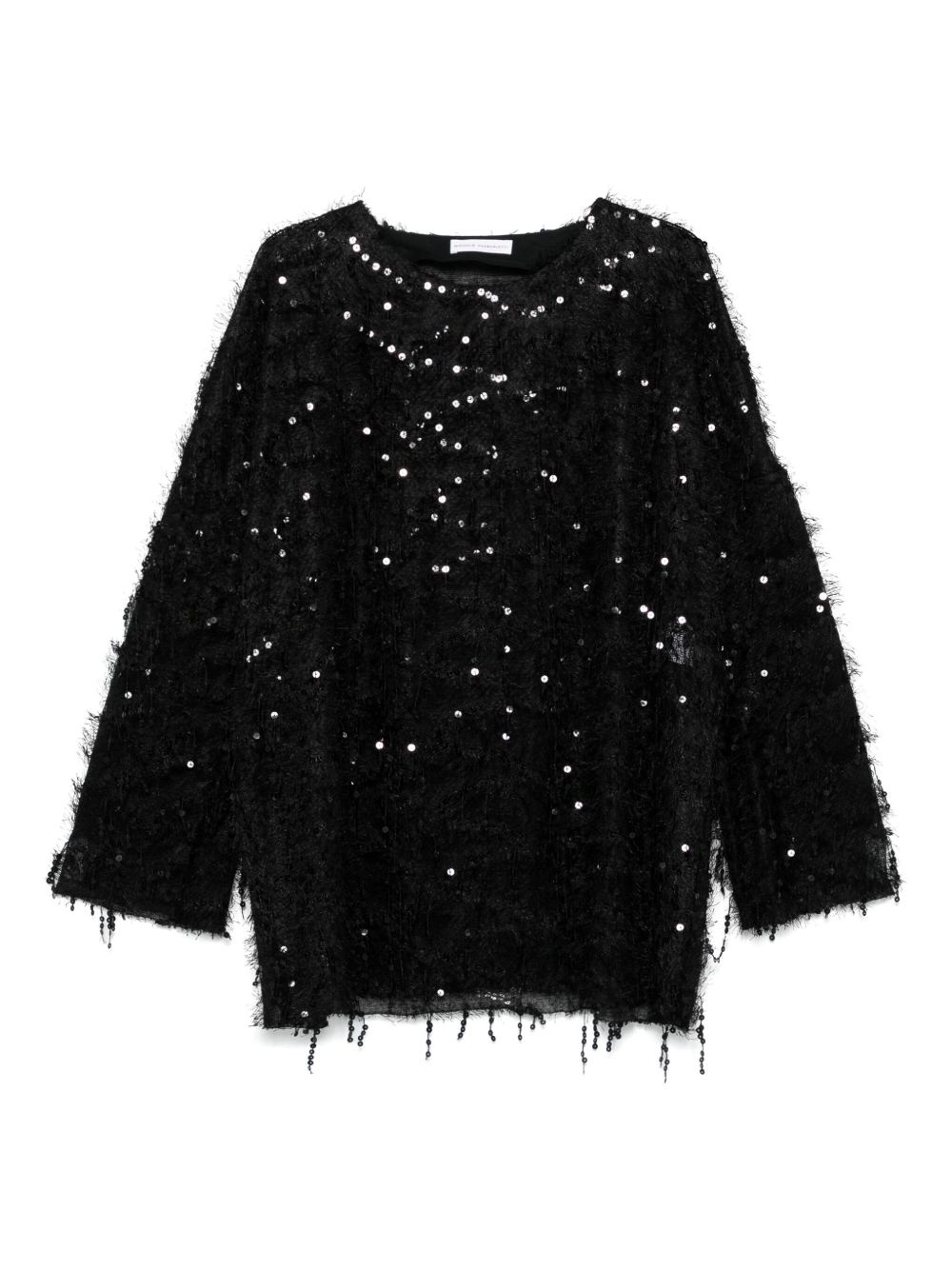 sequin-embellished top - 1
