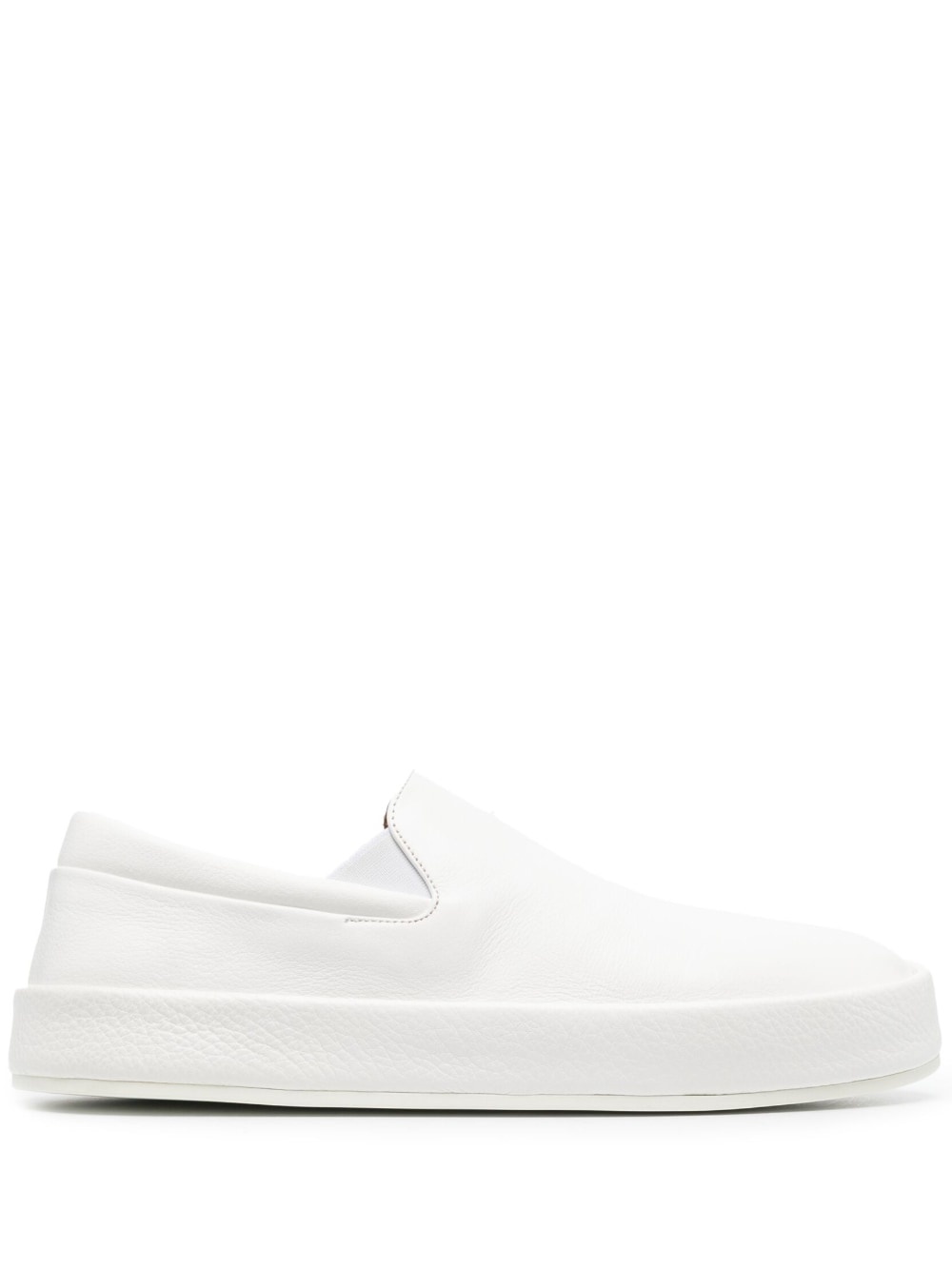 slip-on leather shoes - 1