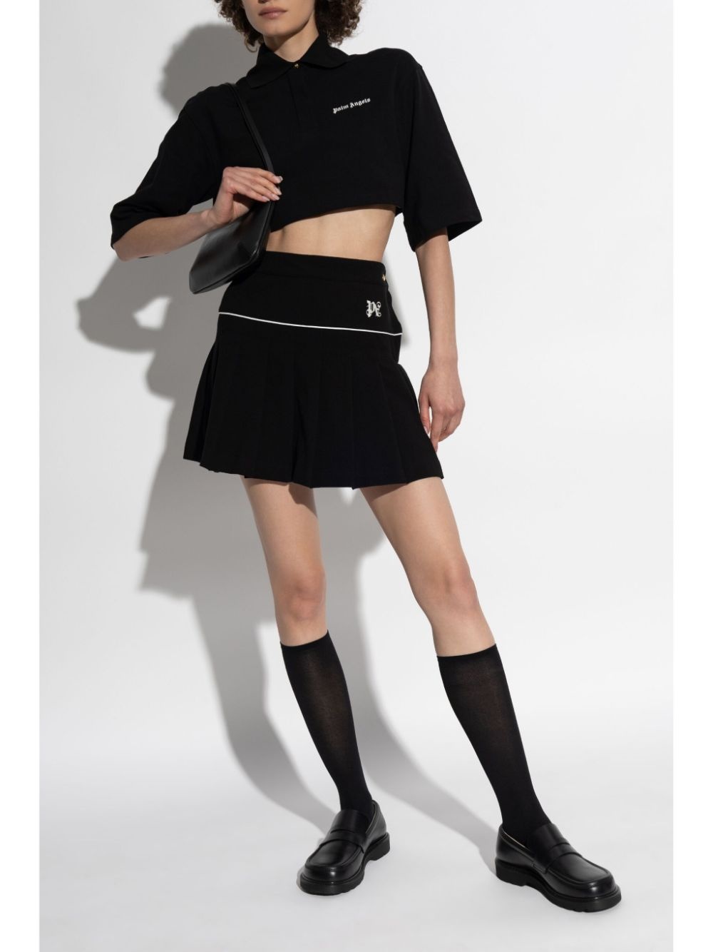 cropped polo shirt - 2