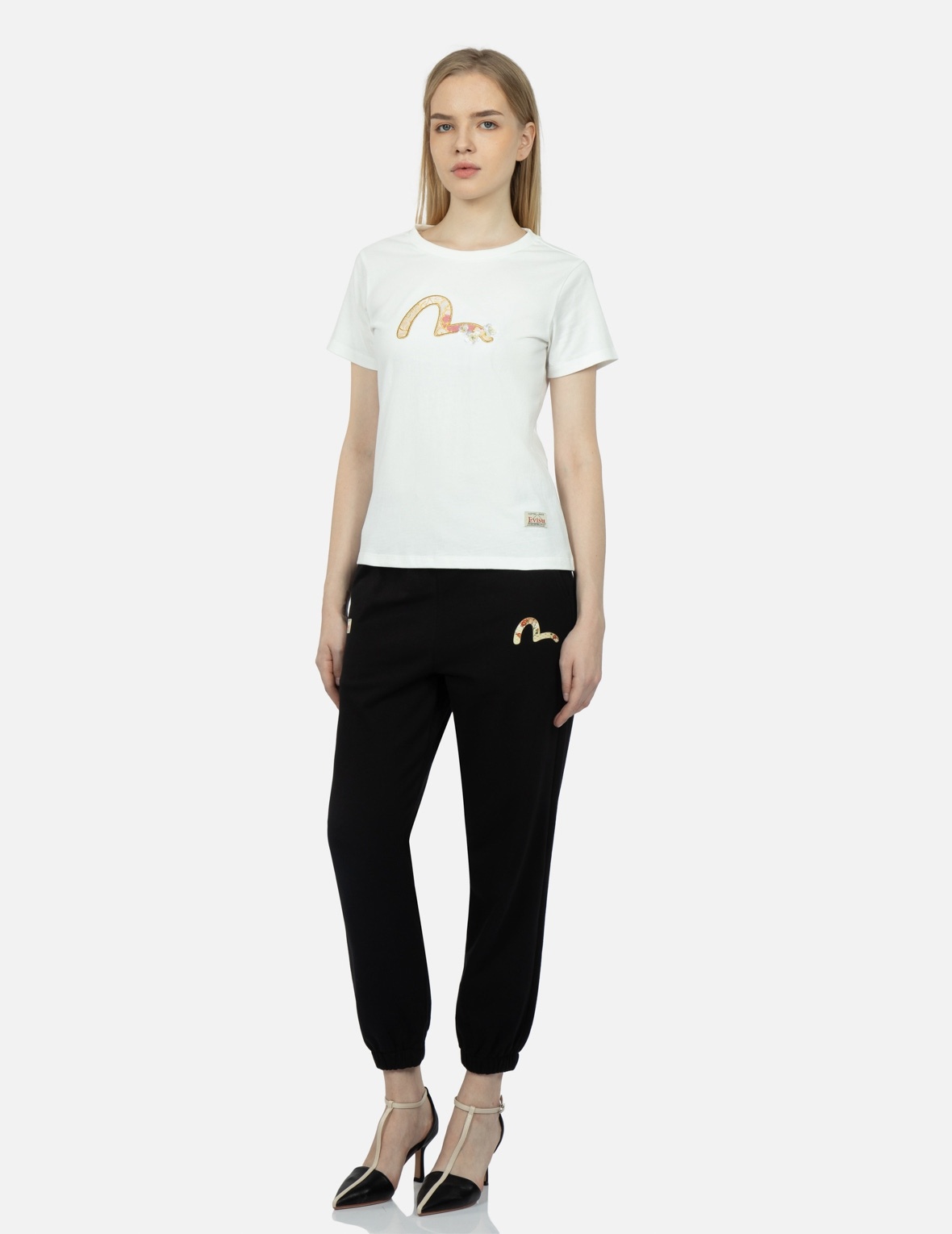 BROCADE SEAGULL APPLIQUÉ T-SHIRT - 3