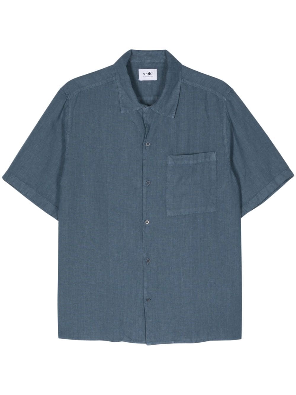 Julio short-sleeve linen shirt - 1