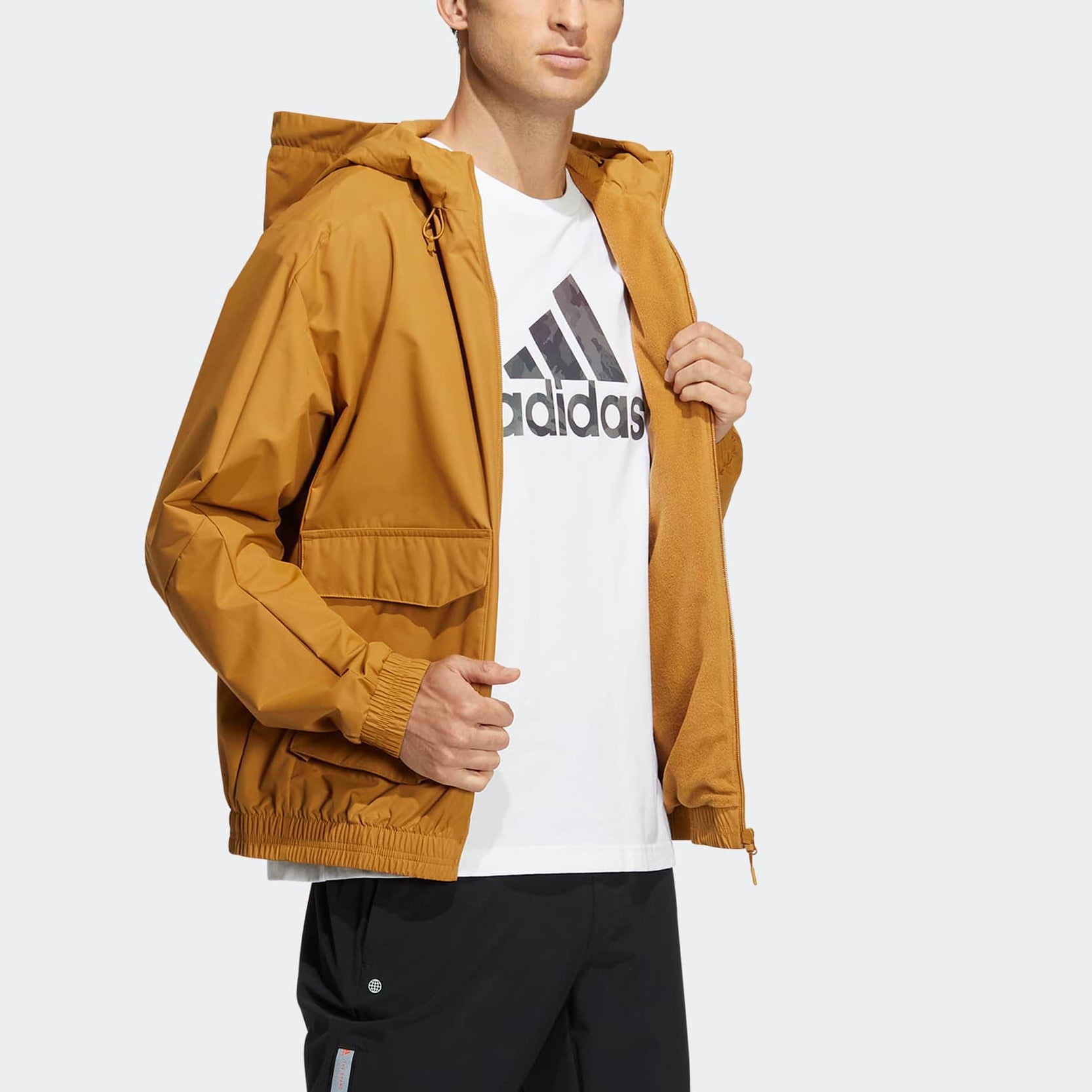 adidas Th Utili Wvjkt Jacket 'Khaki' HN9034 - 3