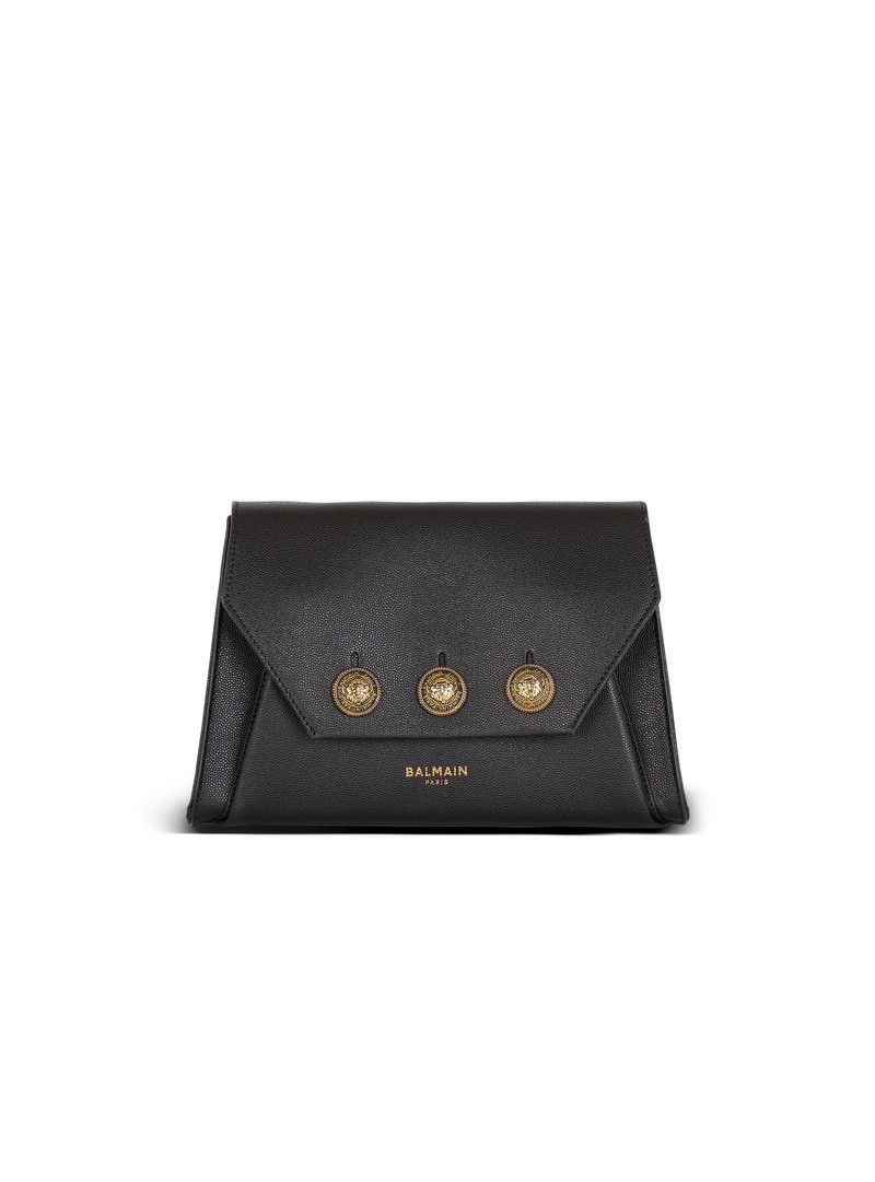 Emblème Flap grained calfskin bag 1