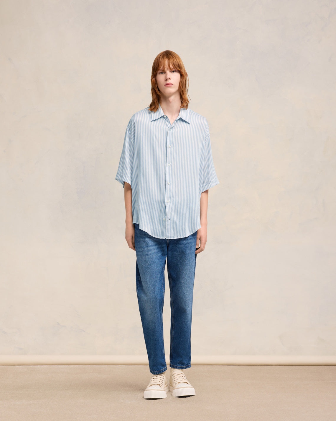 BOXY FIT SHORT SLEEVE SHIRT - 2