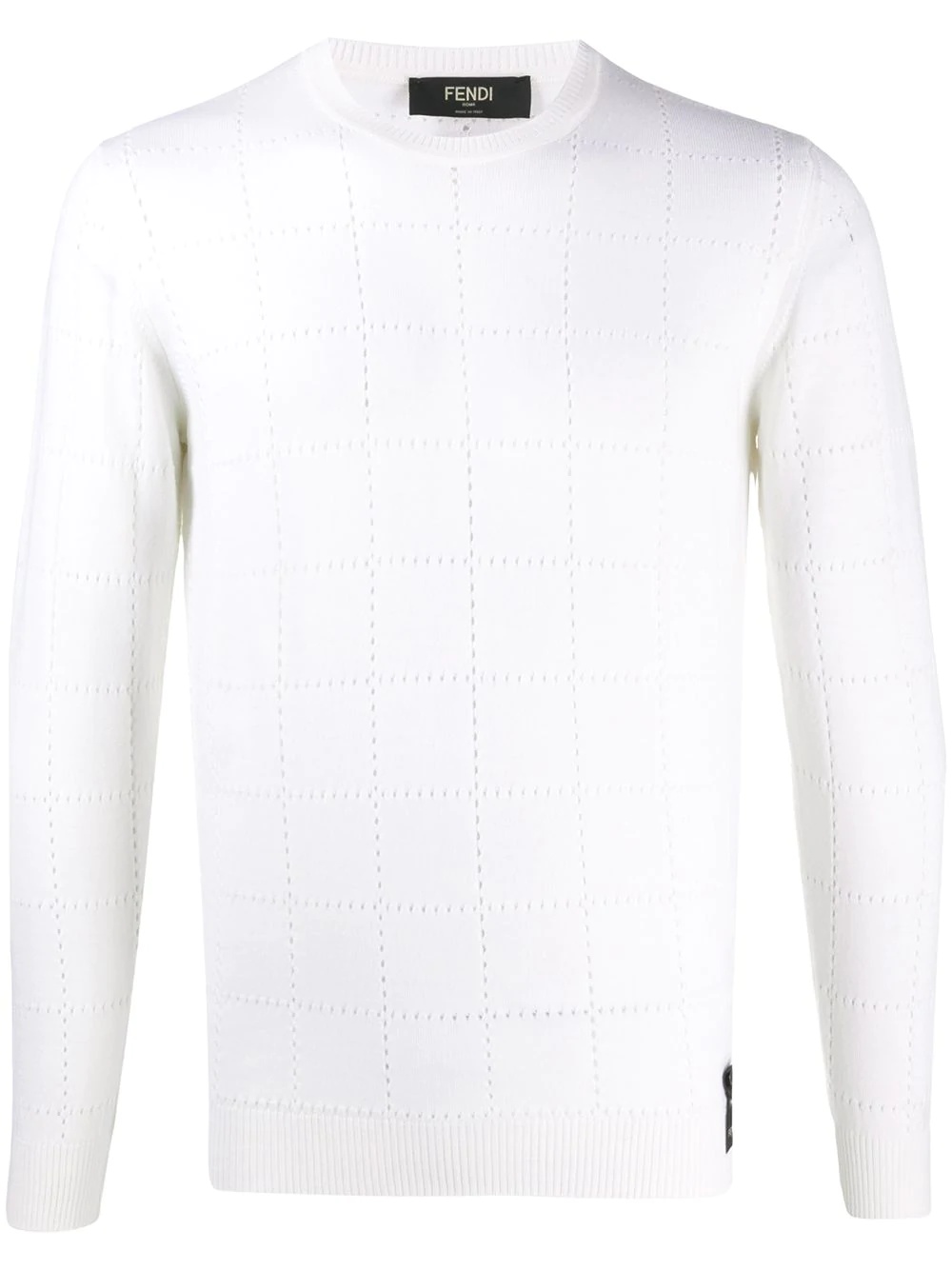 perforated-grid jumper - 1