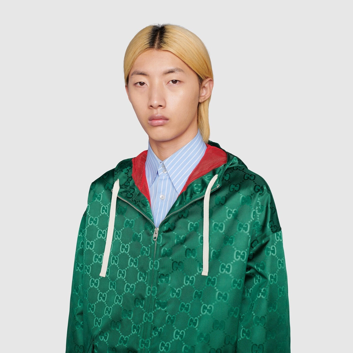 Water repellent GG canvas jacket - 5