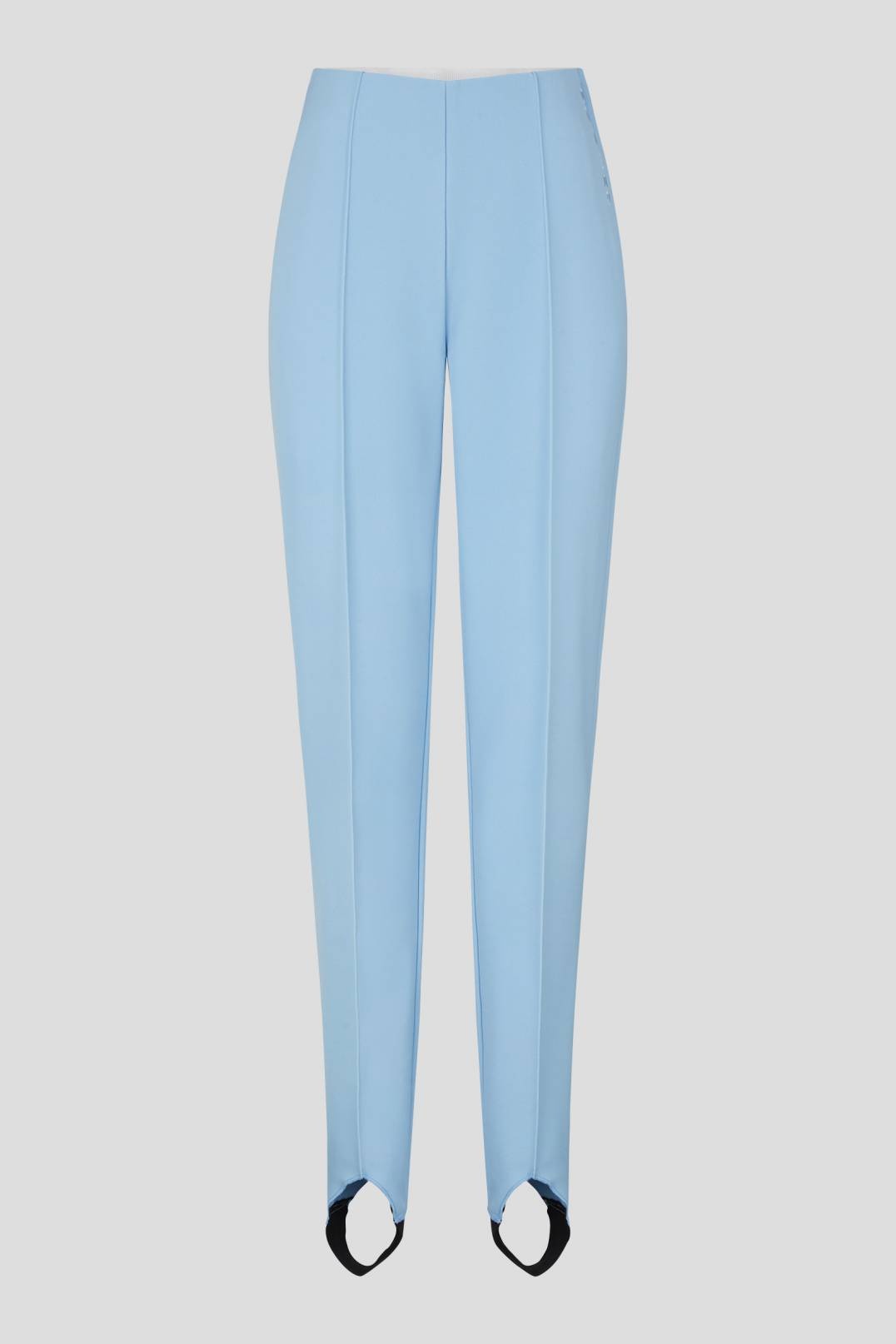 ELAINE STIRRUP TROUSERS IN LIGHT BLUE - 1