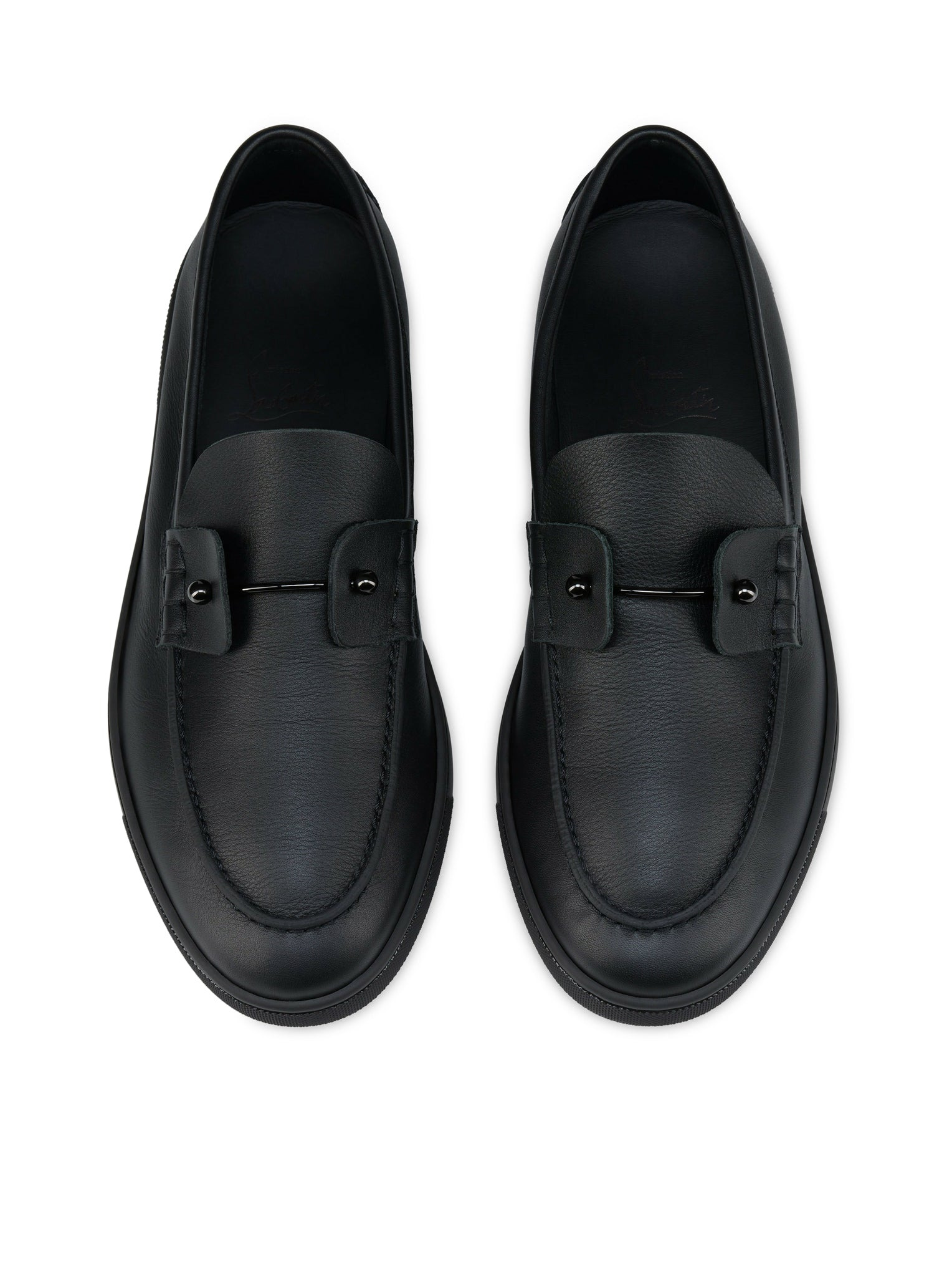 CHAMBELIBOAT LEATHER LOAFERS - 4