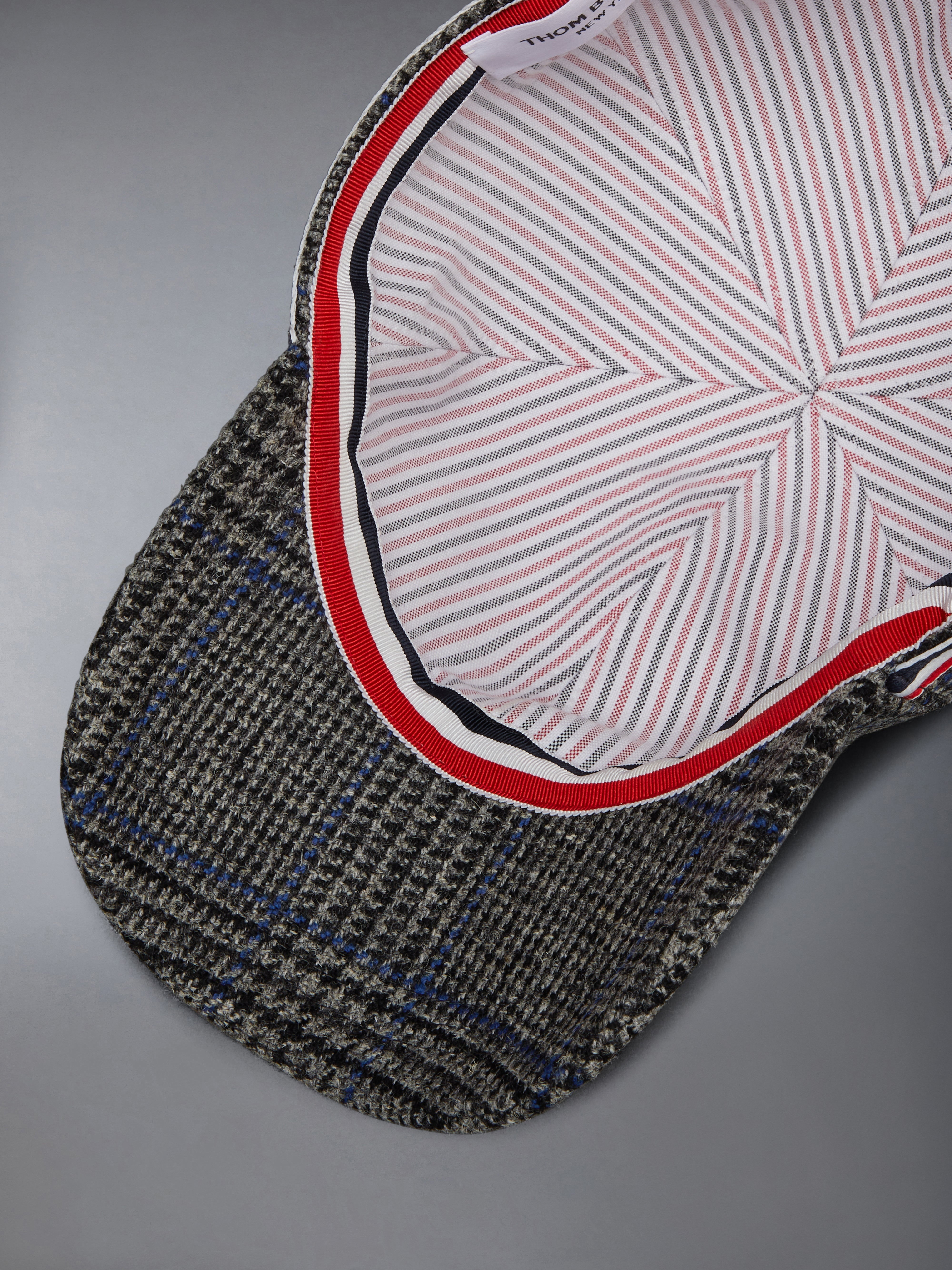 PRINCE OF WHALES HUNTING TWEED 6-PANEL BASEBALL CAP - 6
