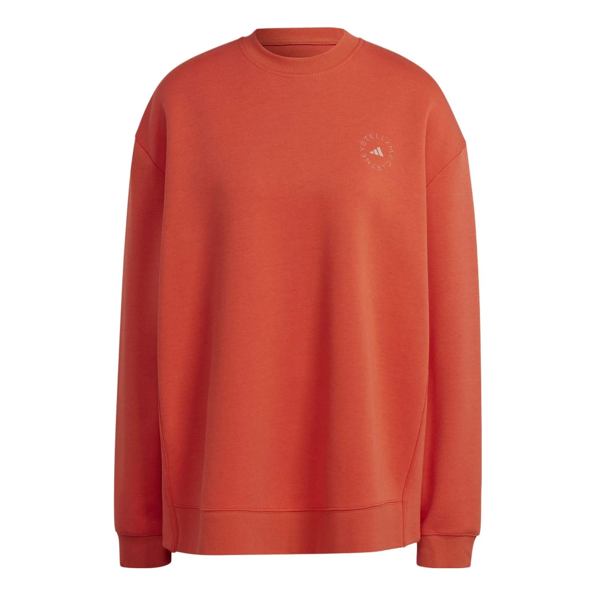 (WMNS) Adidas By Stella Mccartney Sweatshirt 'Orange' HR2199 - 1
