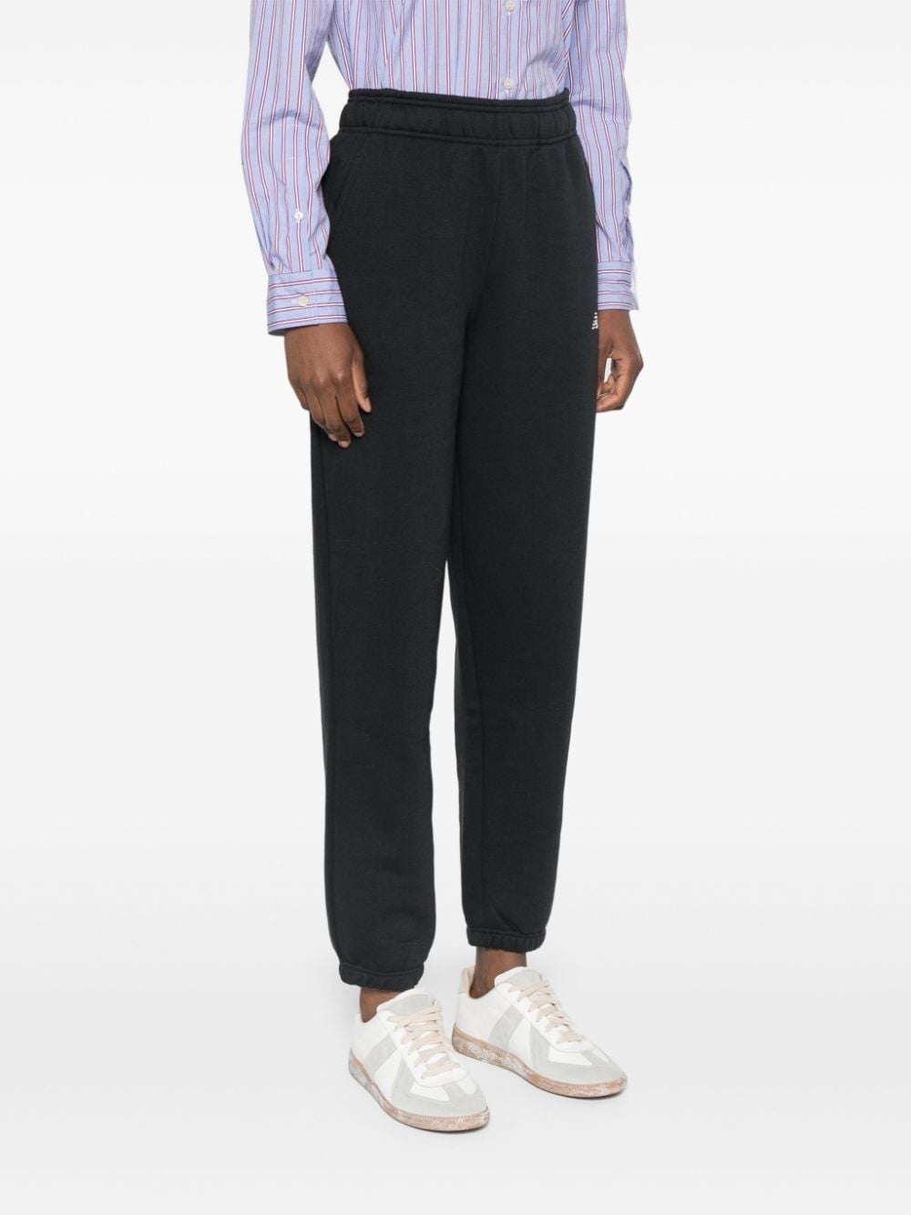 logo-embroidered track pants - 3
