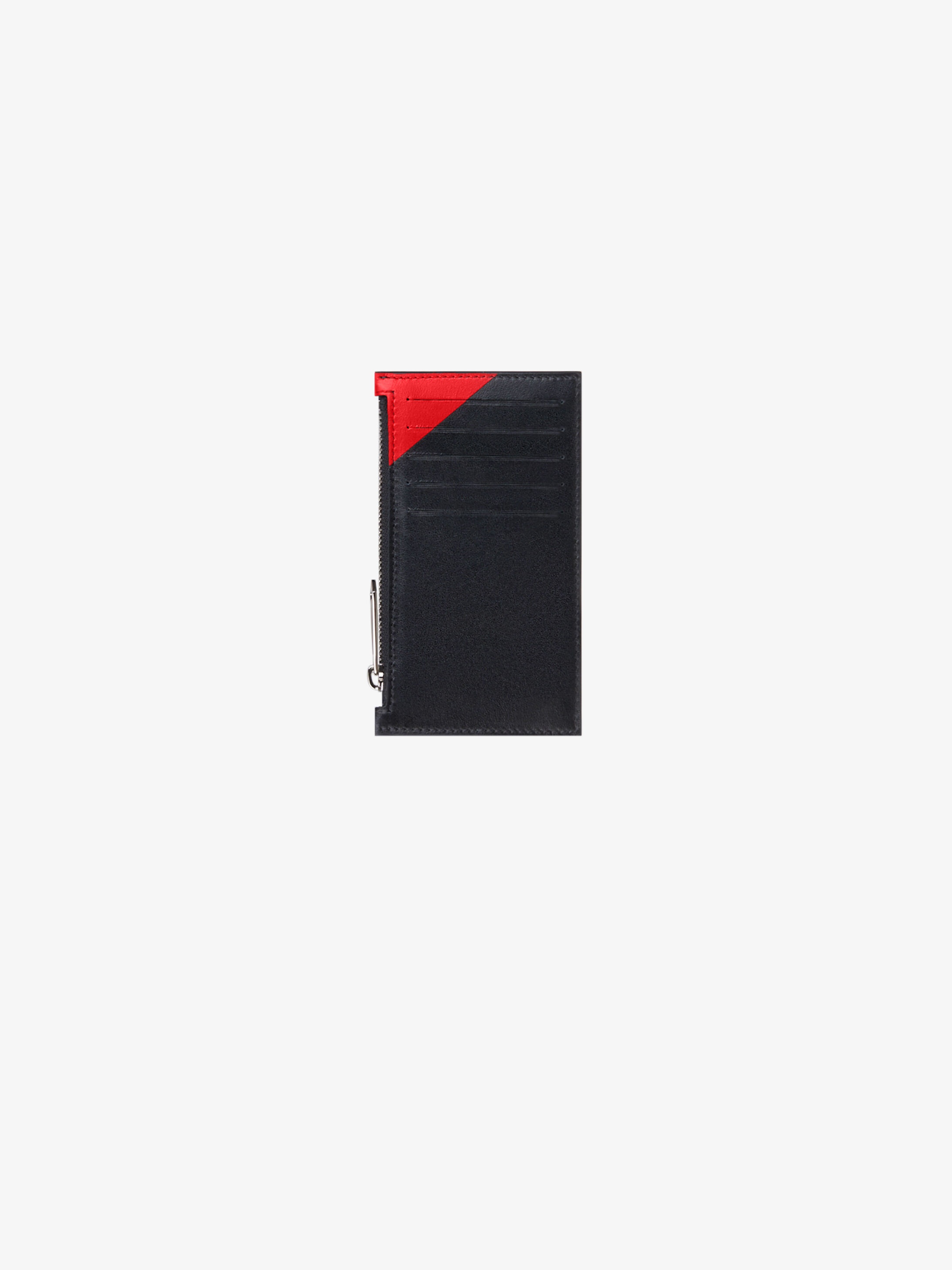 GIVENCHY zipped card holder in leather - 4