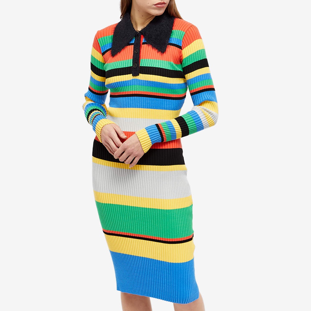 [ANDERSSON BELL]★LETTUCE PRINTED JERSEY DRESS ANDERSSON BELL Lettuce Printed Jersey Dress - Lemon | Garmentory