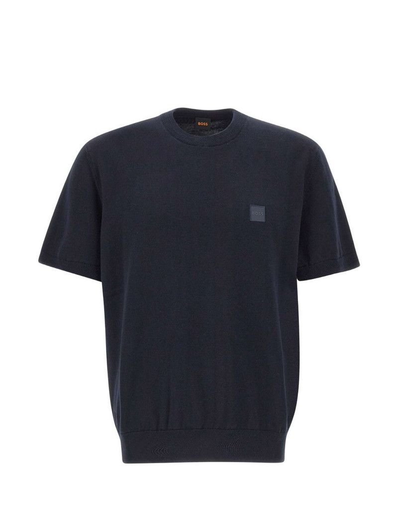 Kanacho logo patch short-sleeve T-shirt 1