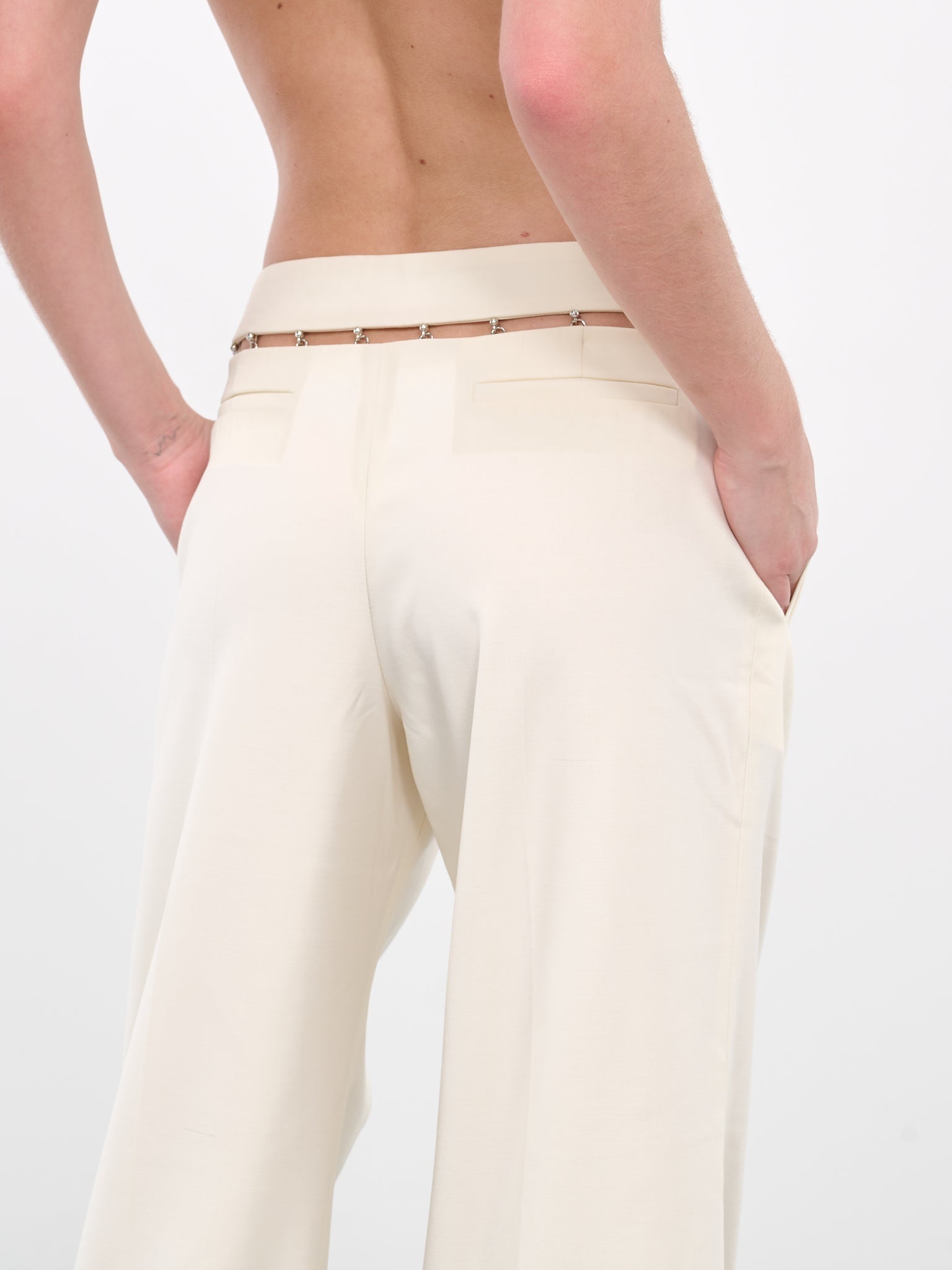 Hook Eye Trousers - 5