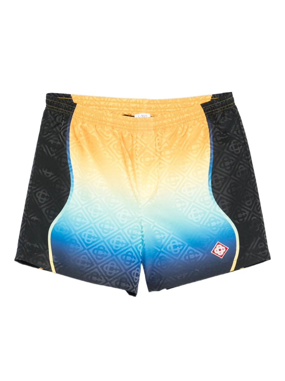 logo swim shorts - 1