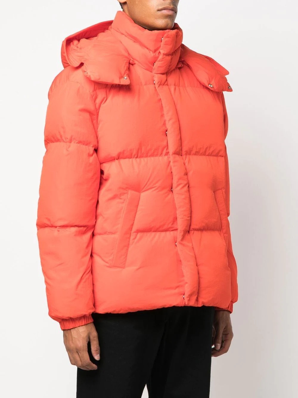 hooded padded coat - 3