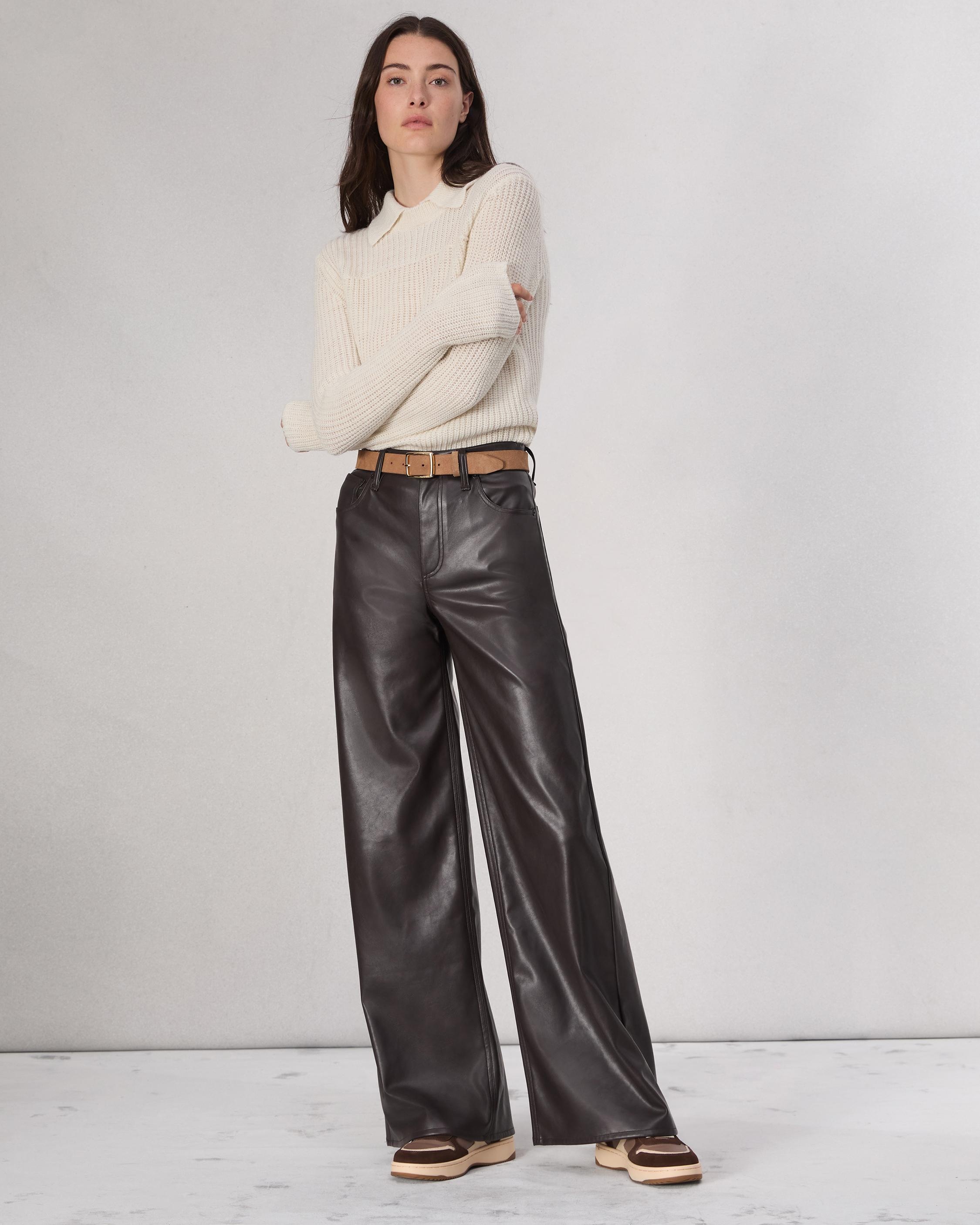 Sofie Faux Leather Pant - 2