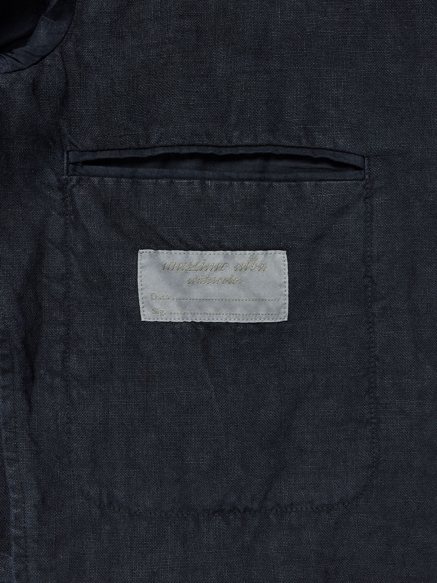 Catch2 Linen Suit Jacket Midnight blue - 5