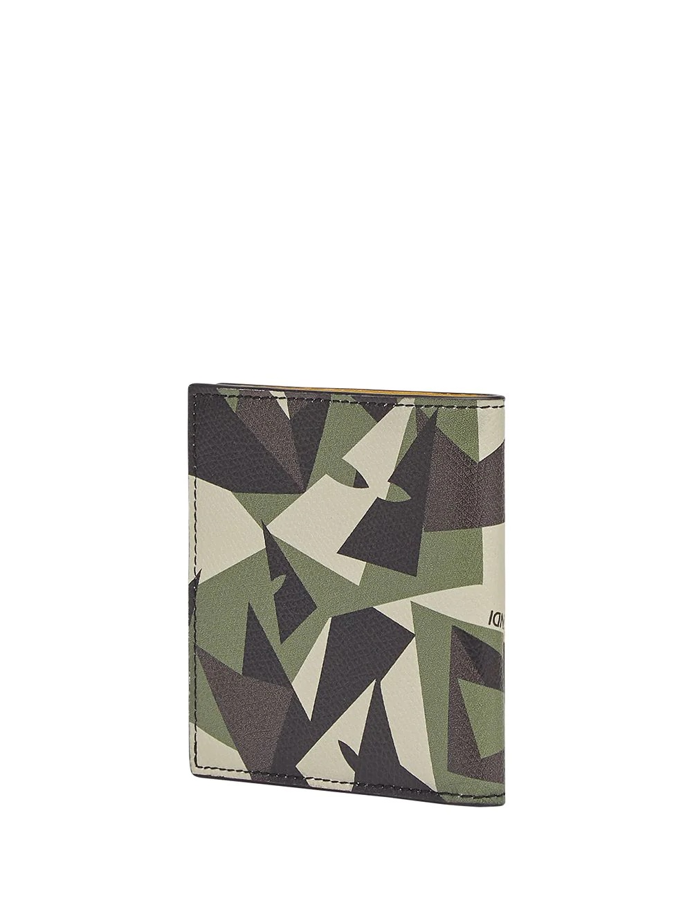 camouflage-print slim wallet - 2