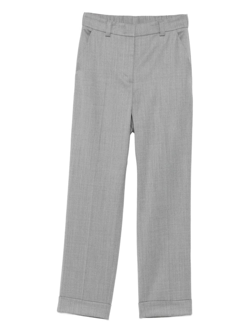 cuffed straight trousers 1