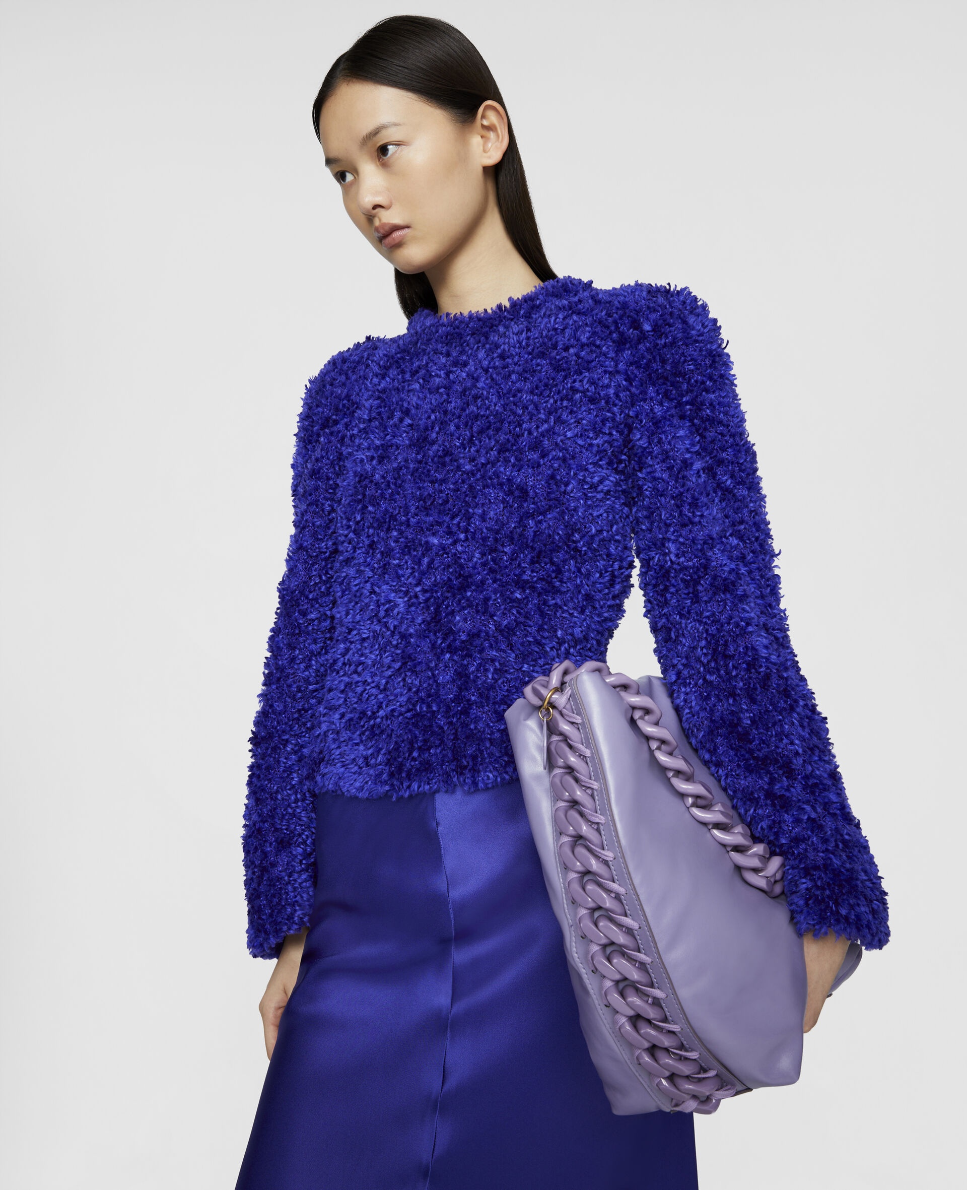 Textured Knit Cropped Jumper - 4