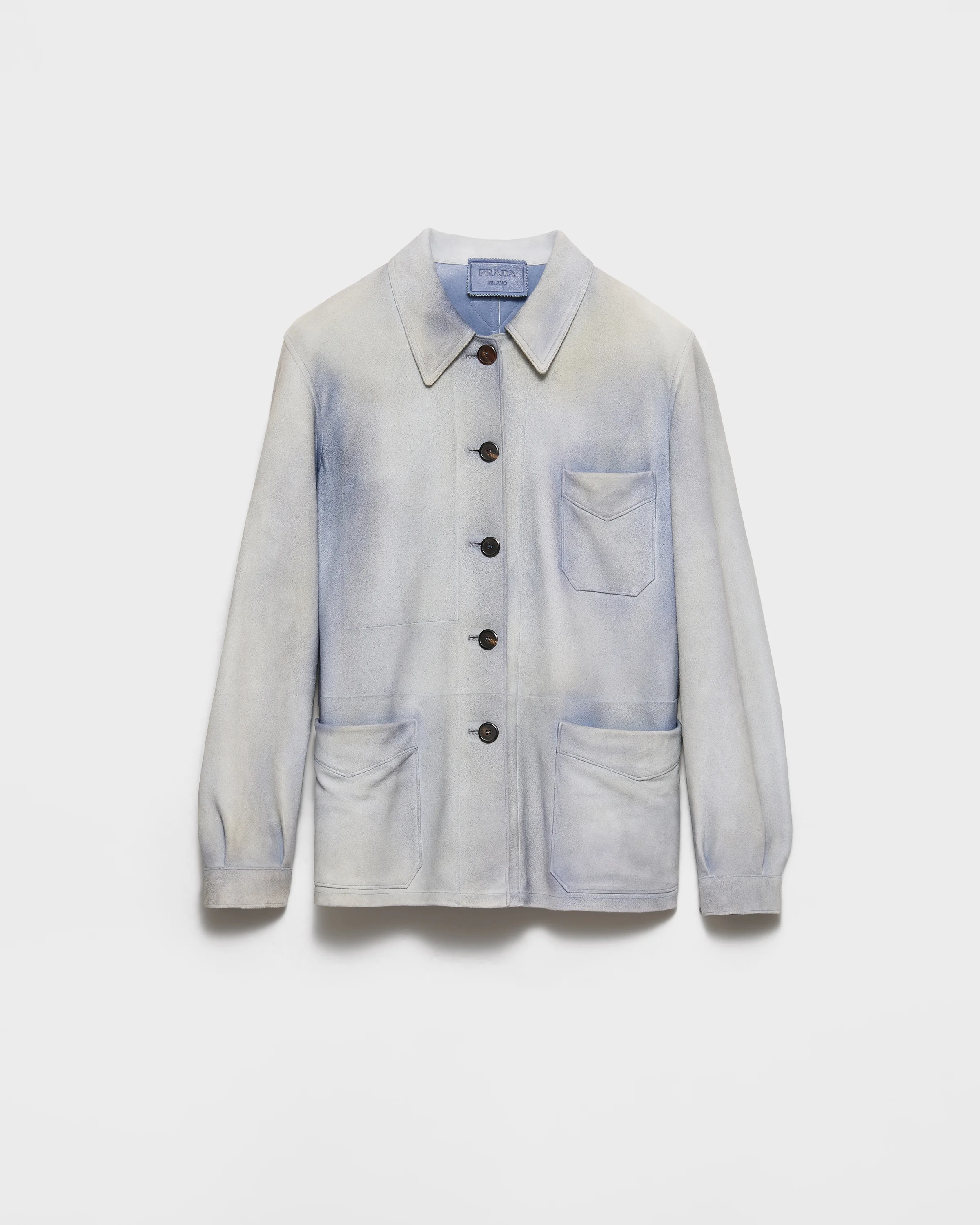 Suede caban jacket - 1